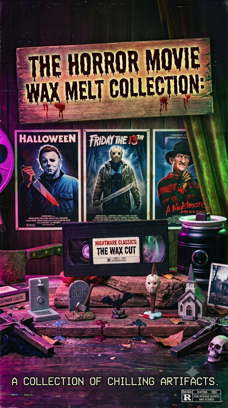 Horror Movie Wax Melt Collection- Scary Movies Wax Melts