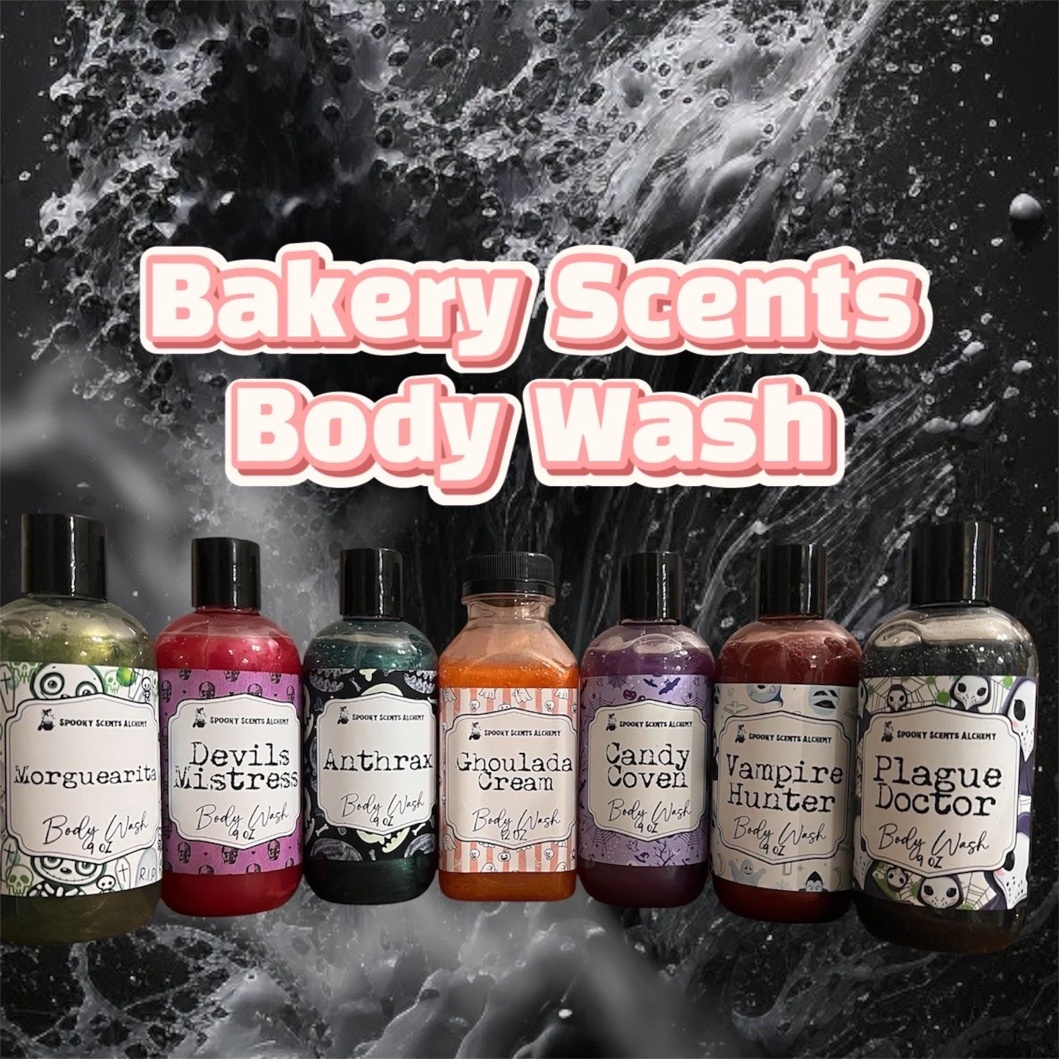 Bakery Scented Body Wash | Gourmand Gothic Shower Gel