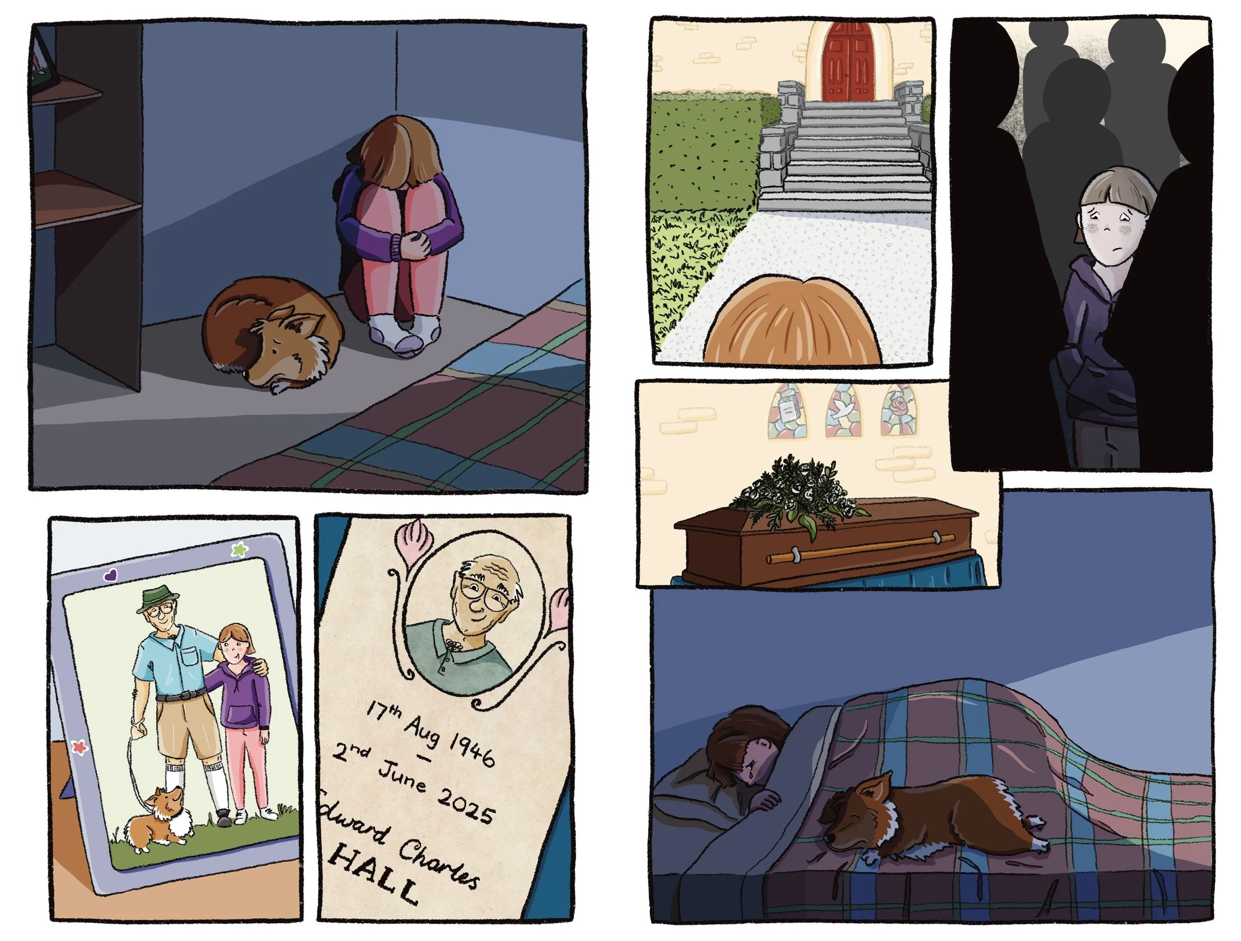 Monochrome & Panel Illustrations