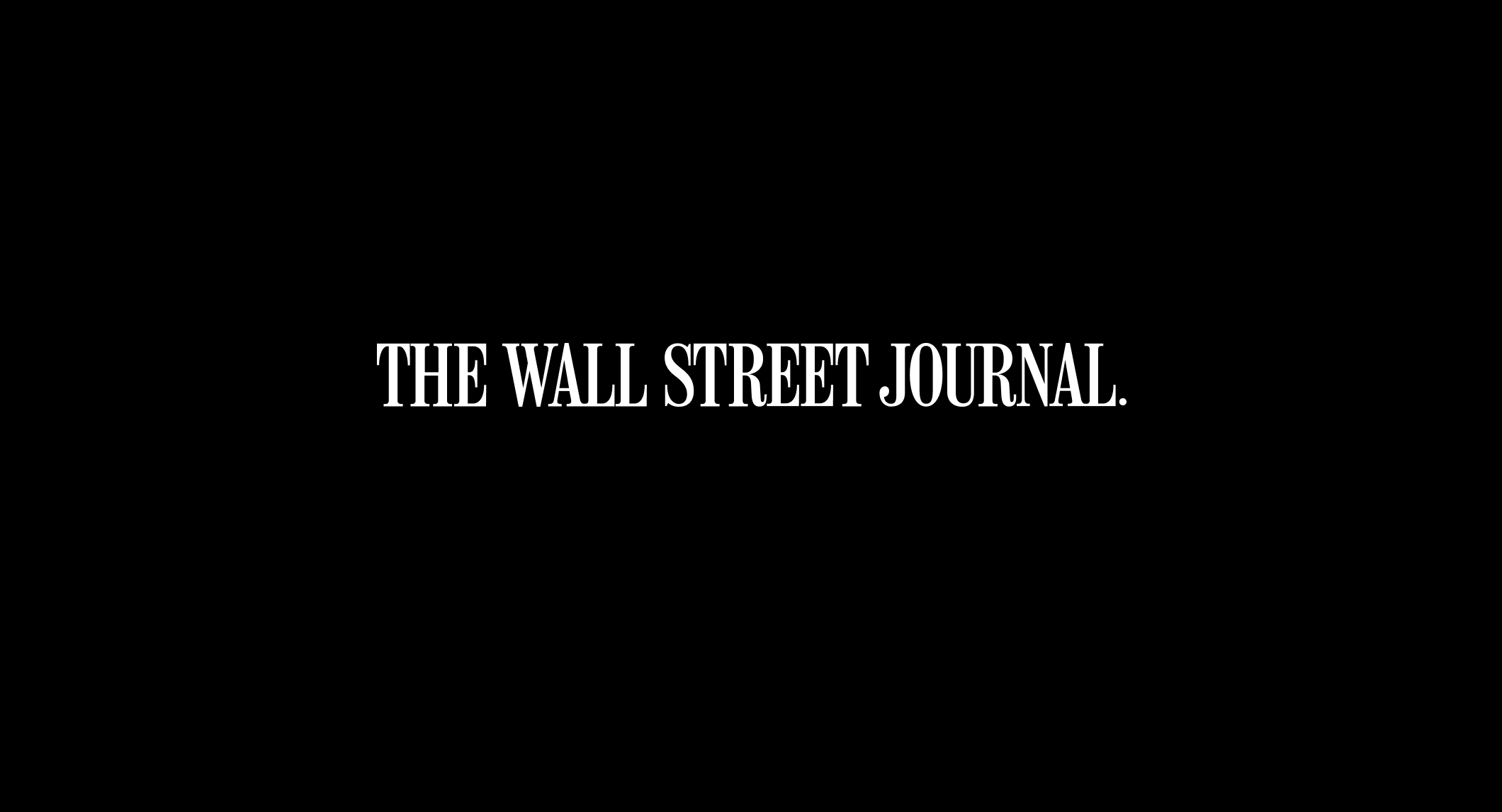 Wall Street Journal: Digital advertising for enterprise subscriptions.