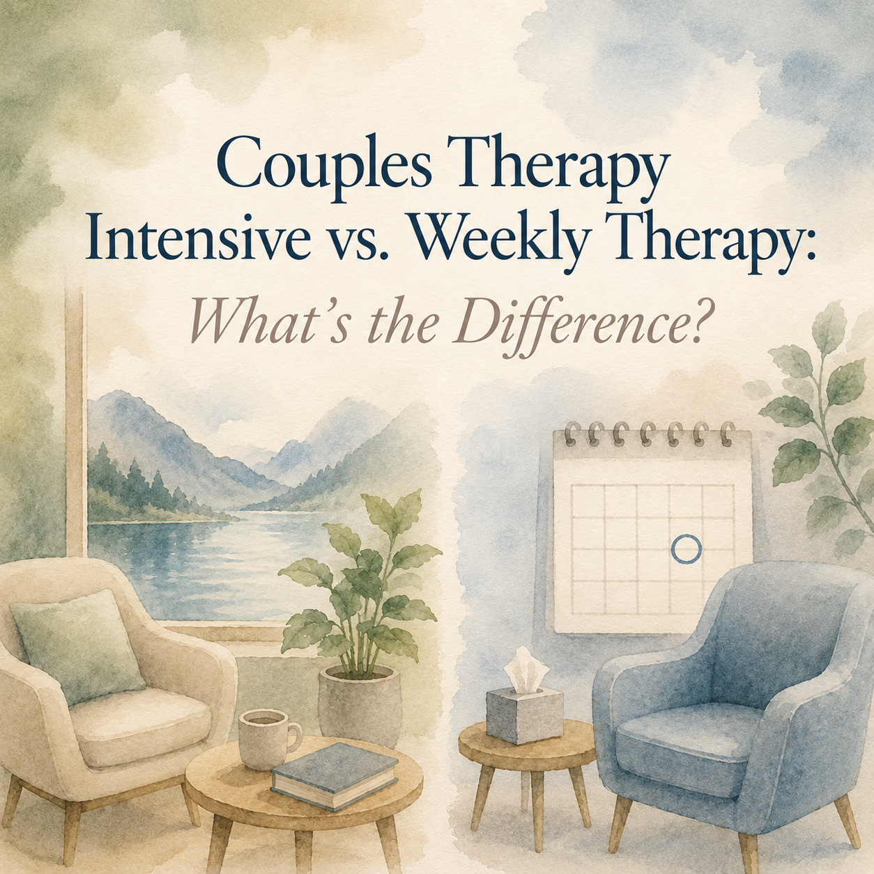 Couples Therapy Intensive vs. Weekly Therapy: What's the Difference?