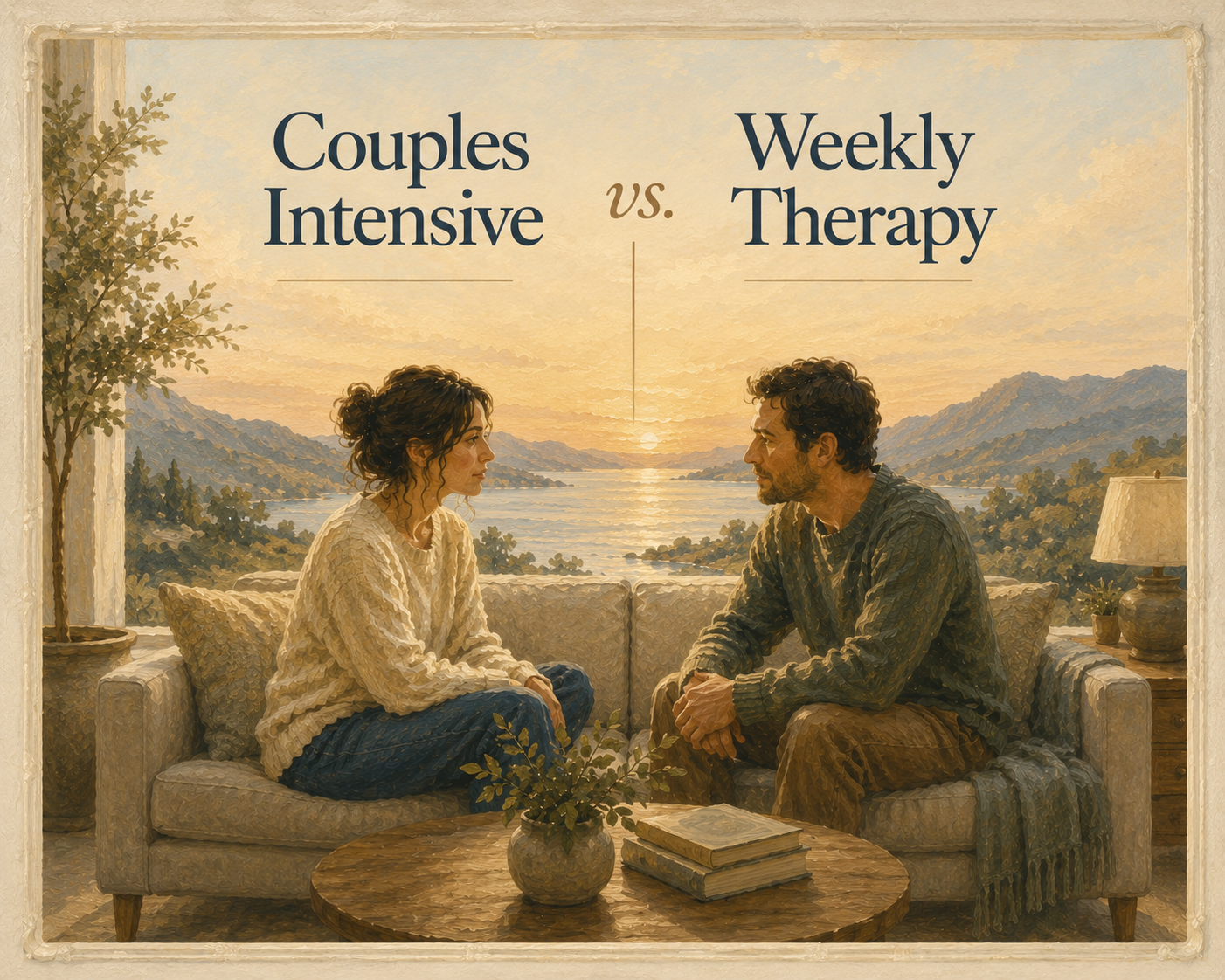 Couples Intensive vs Weekly Therapy: Which Approach Works Best for Your Relationship?