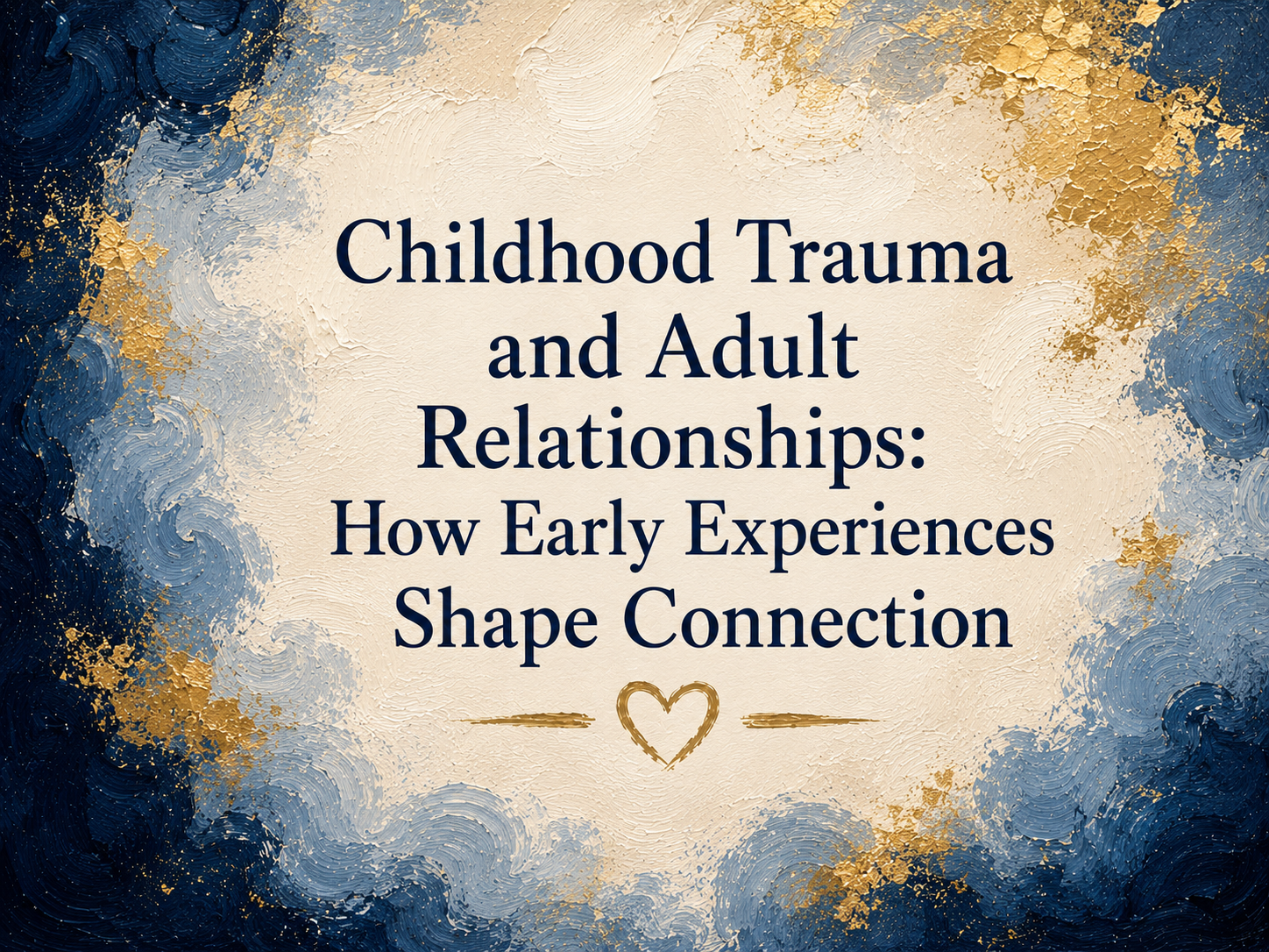 Childhood Trauma and Adult Relationships: How Early Experiences Shape Connection