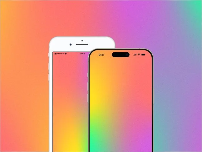 Solar Bloom Gradient Wallpaper