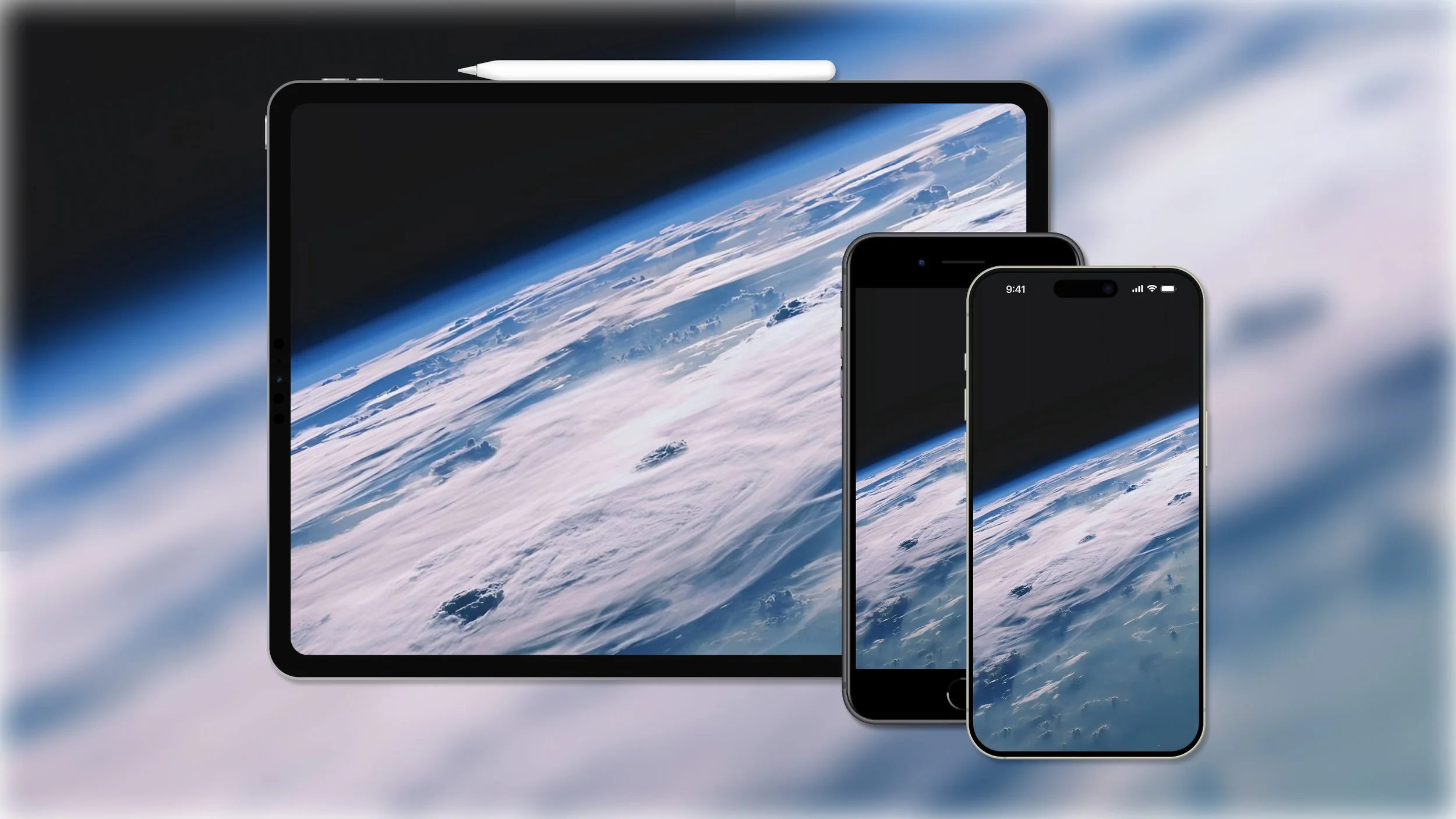 Earth iOS 7 Wallpaper