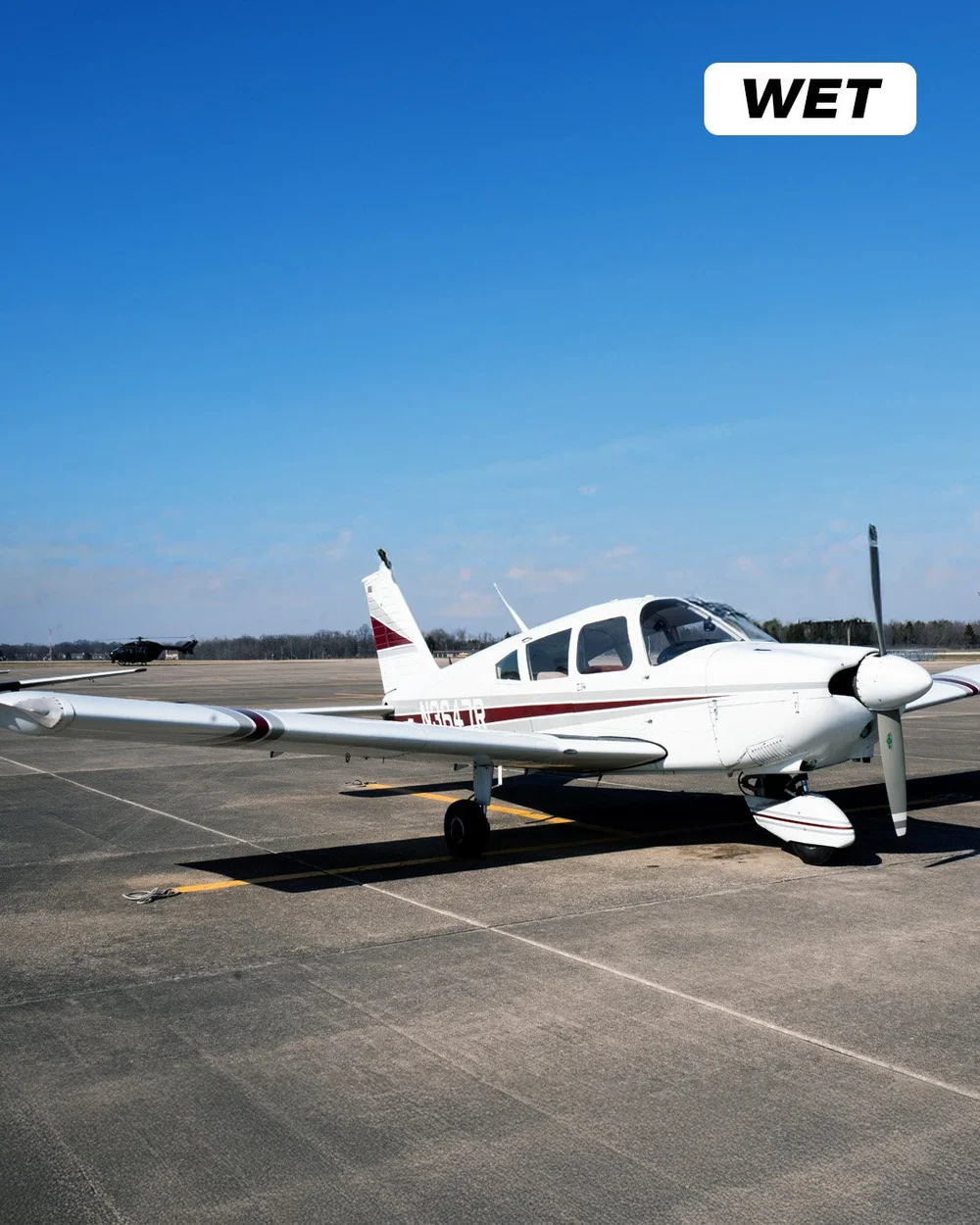 Piper Cherokee 180 N3647R at Indianapolis Regional Airport