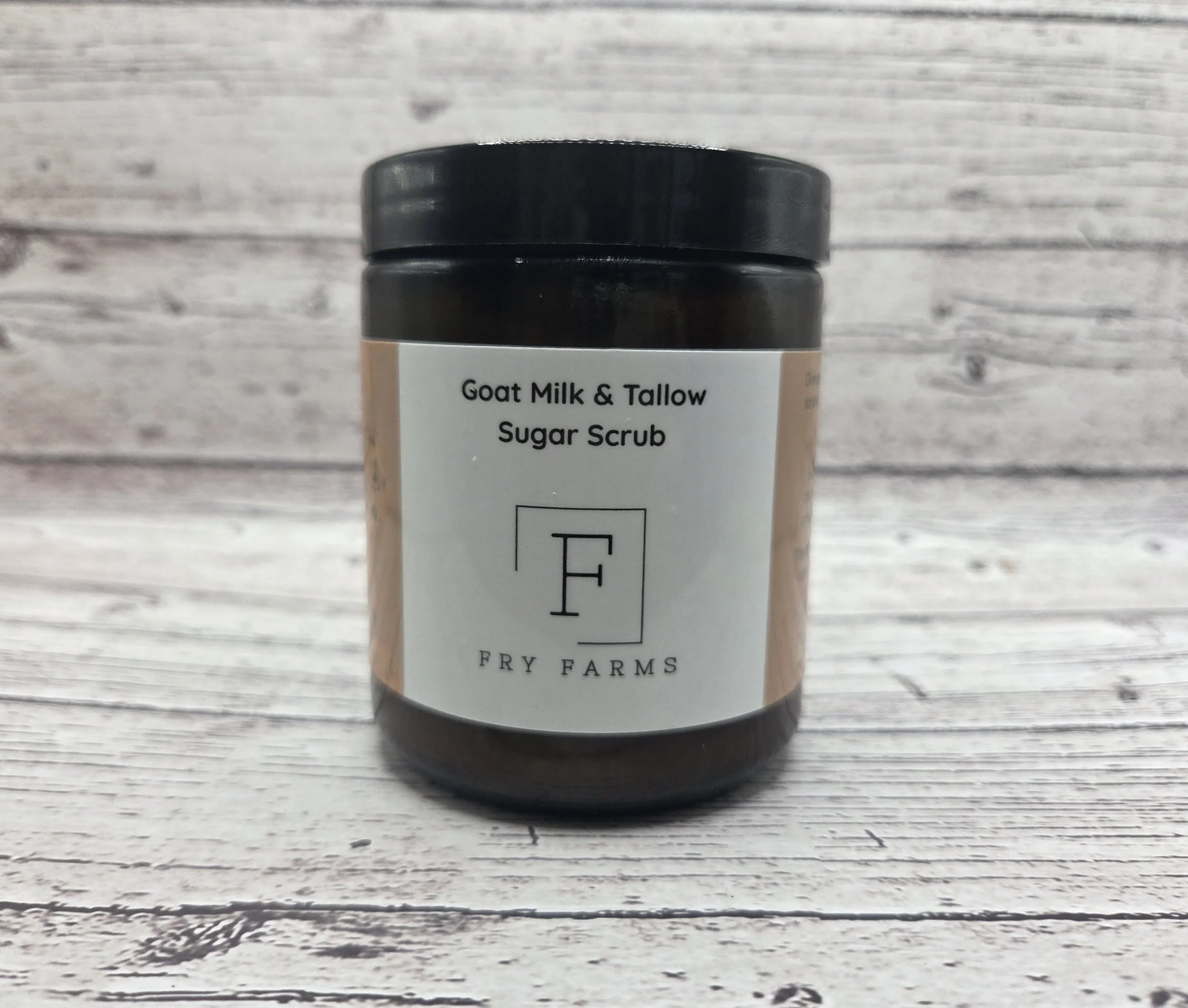 Goat Milk and Tallow Sugar Scrub: Cookie Dough