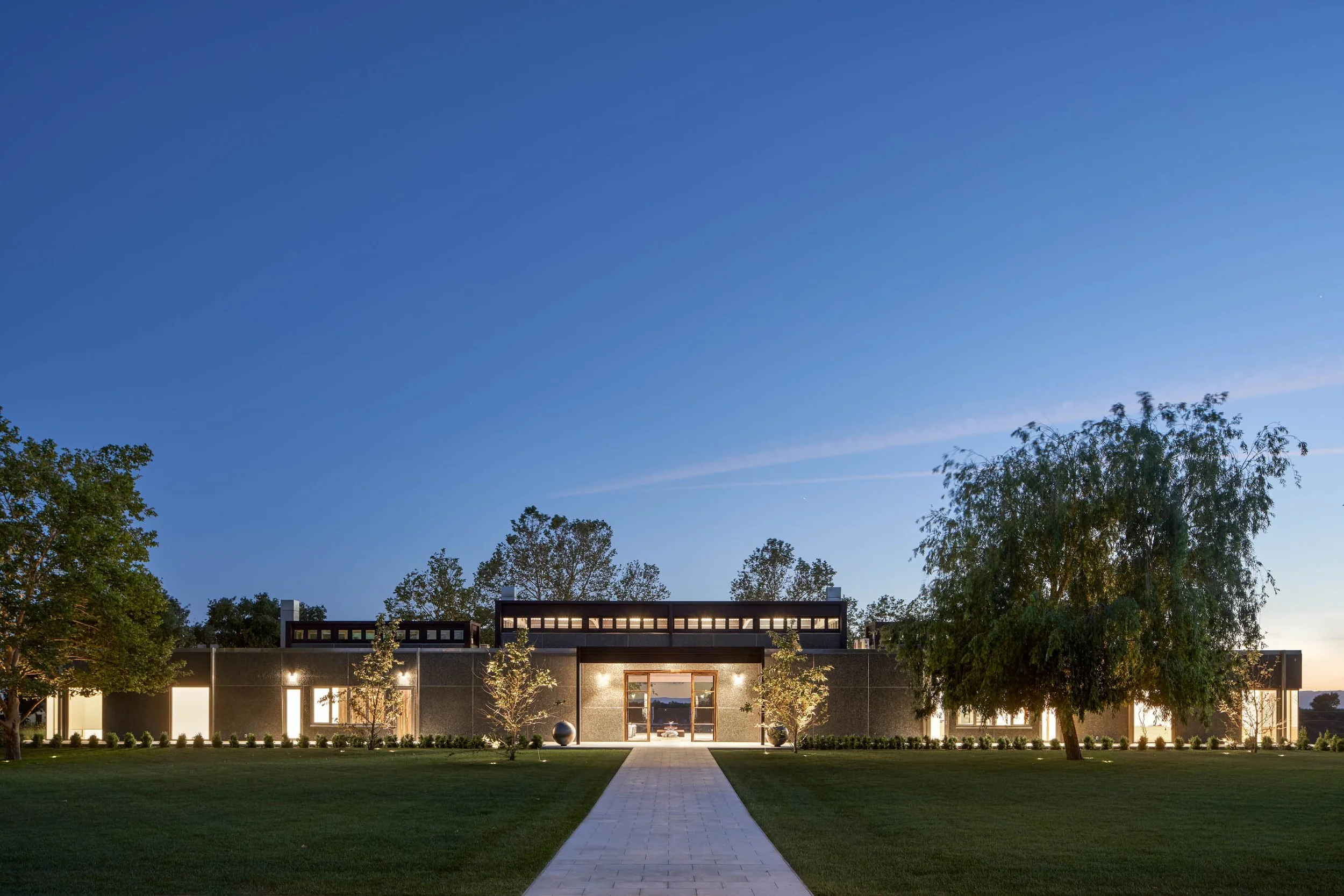 We selected the structural concrete TridiPanel building system for the home. We were the first to use it in the Northern Central Valley.