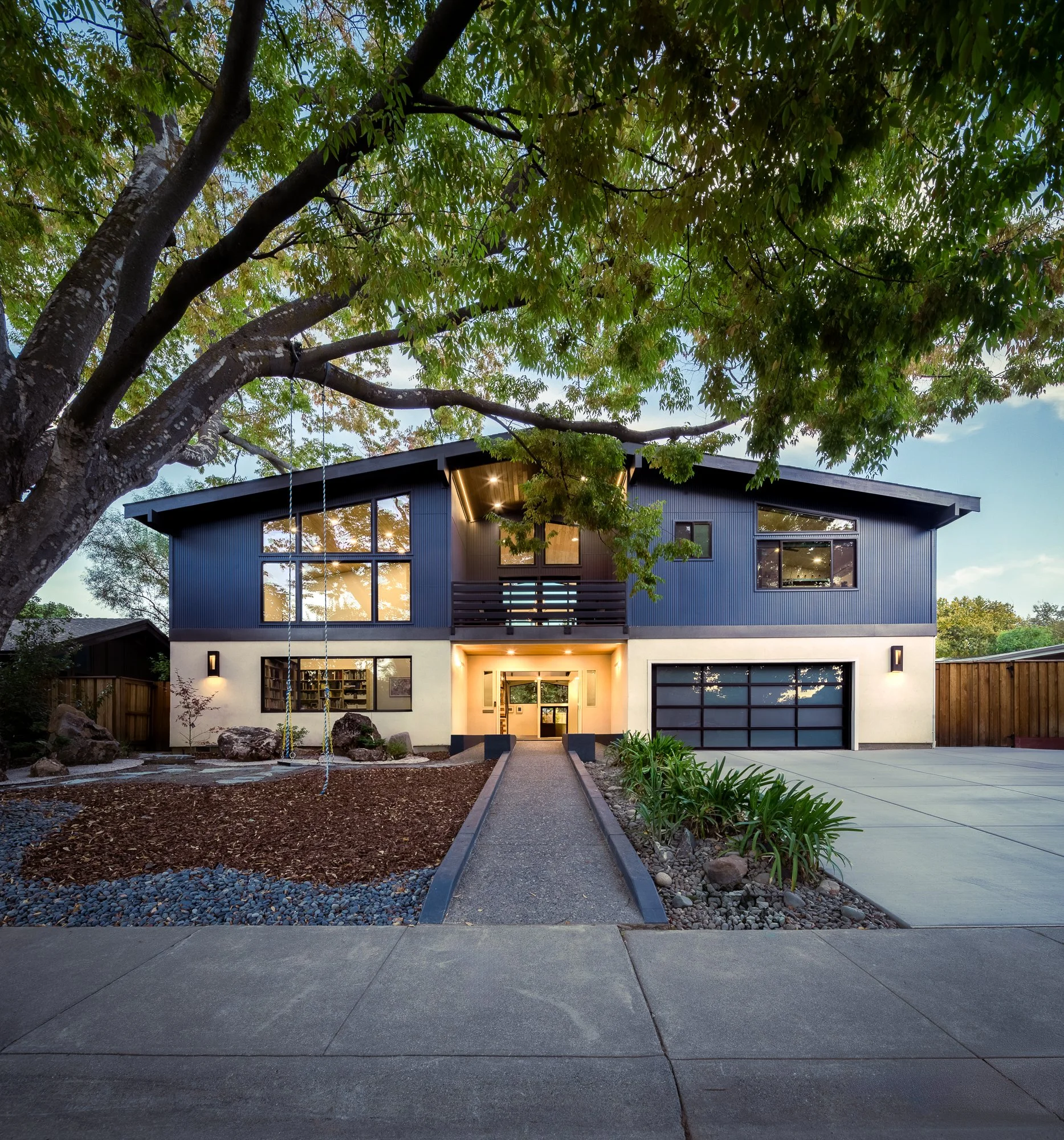 Double-Height House