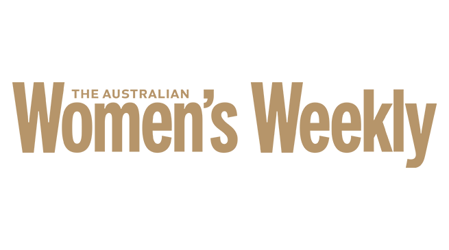 Woman's Weekly logo in brown text
