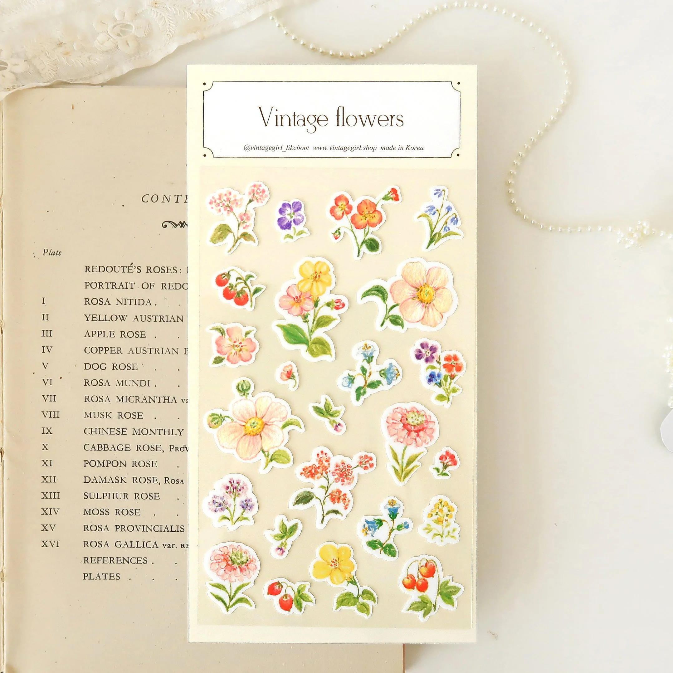 fruits flowers sticker