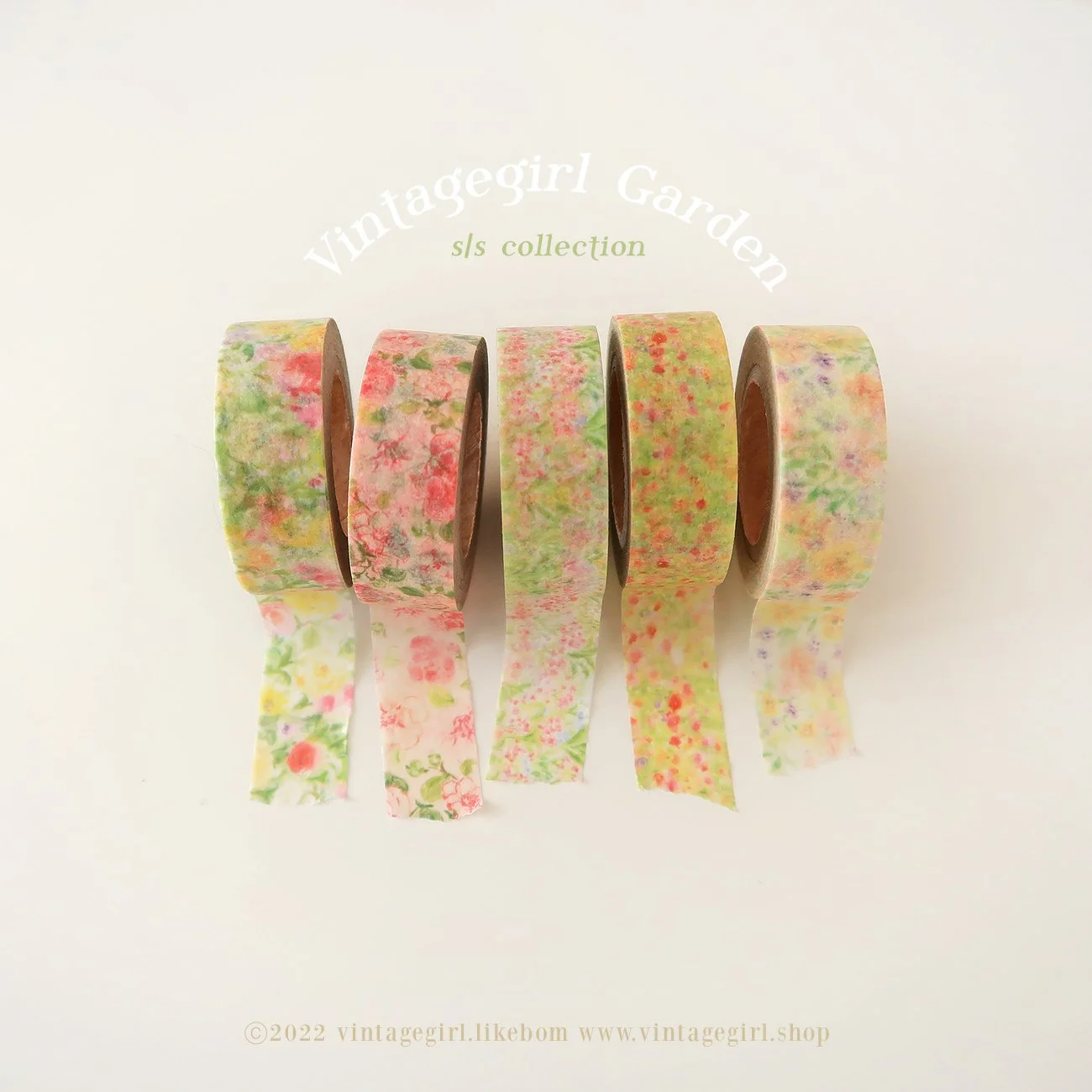 Spring Summer Garden Tape