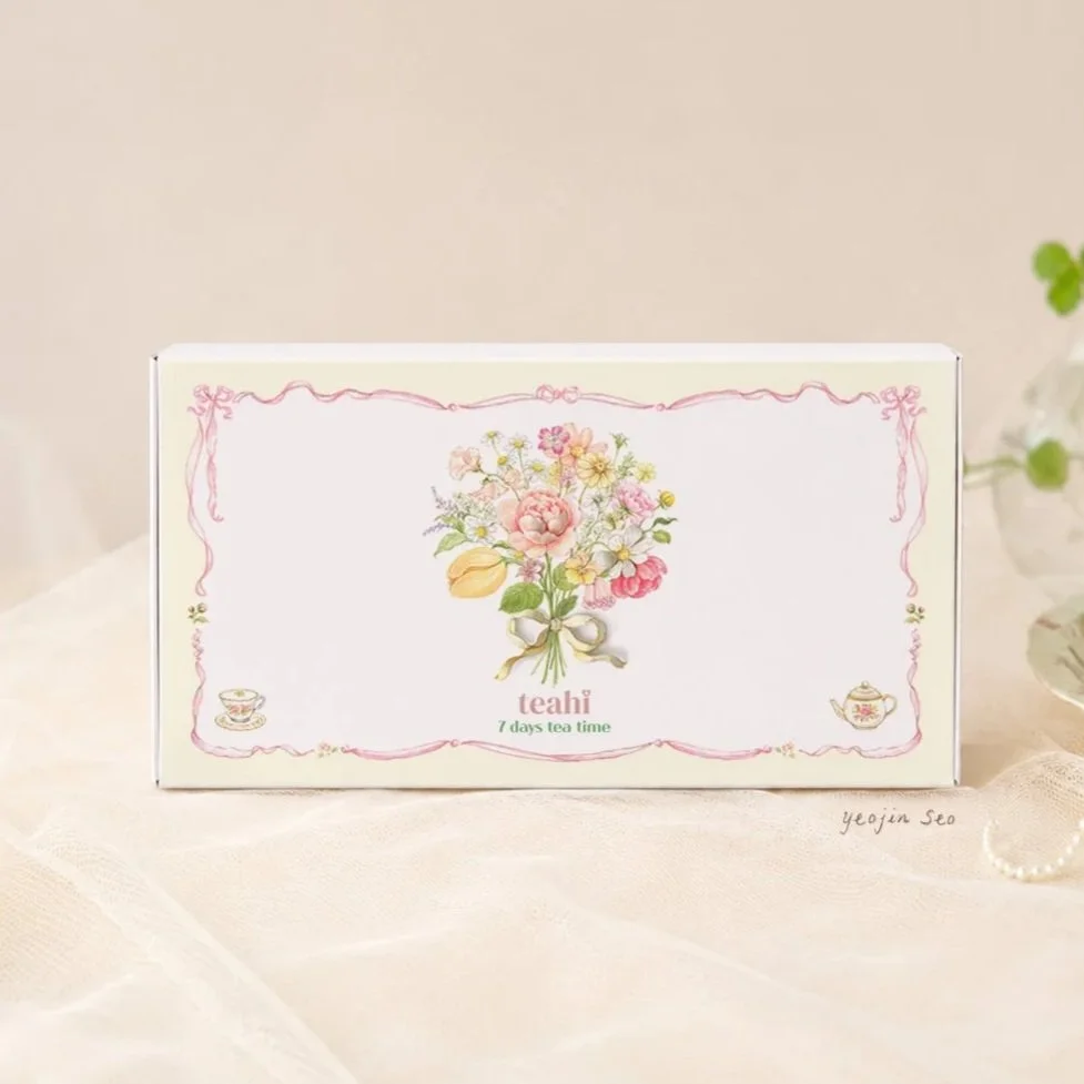 Tea Packaging Illustration