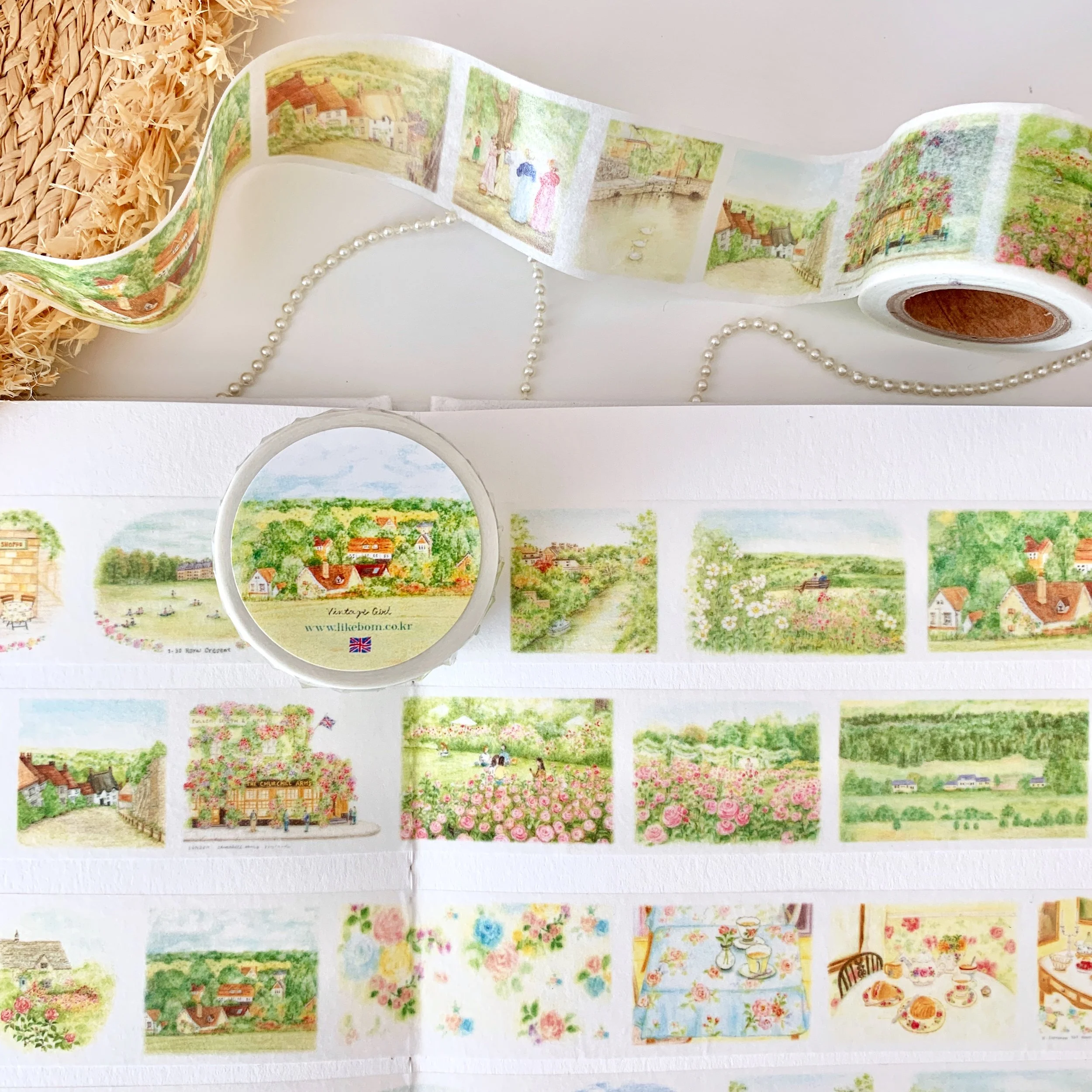British landscapes Washi Tape