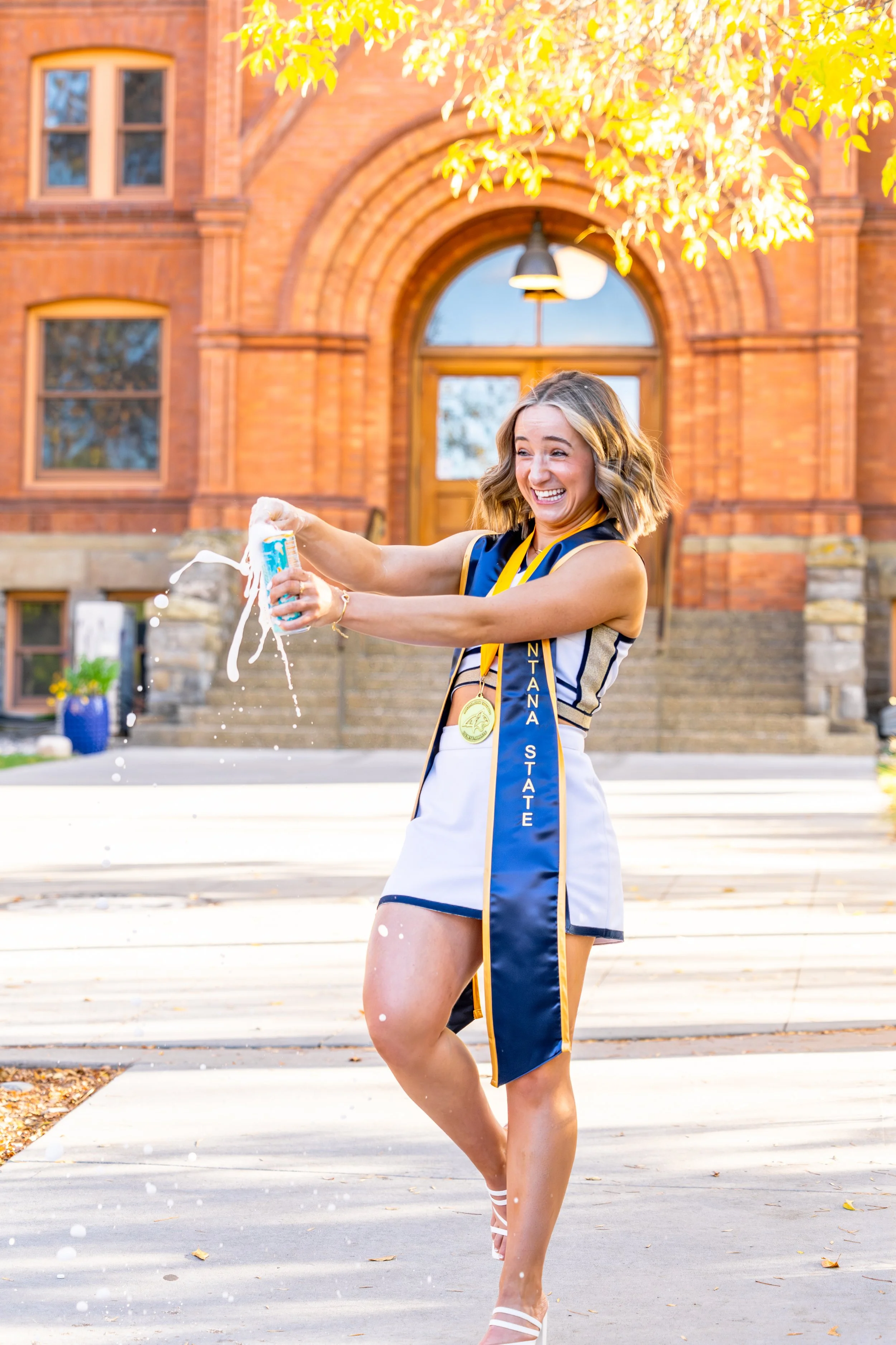 graduation session