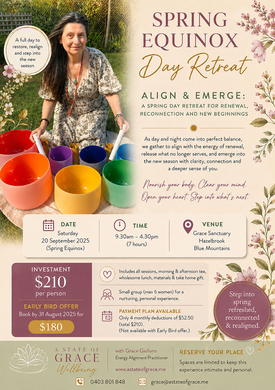 Align & Emerge - A Spring Equinox Day Retreat for Renewal, Reconnection & New Beginnings