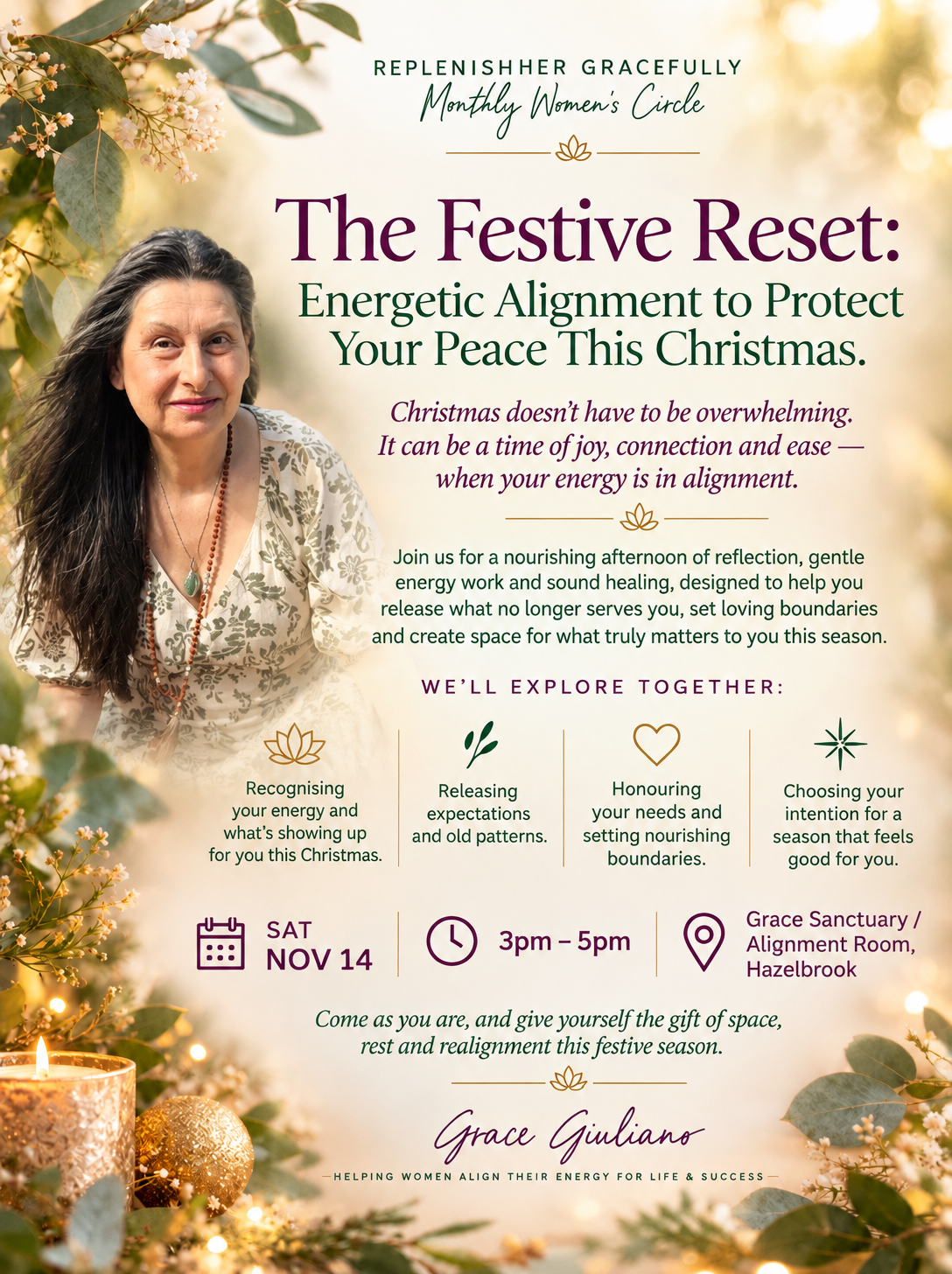 The Festive Reset | November Women’s Circle