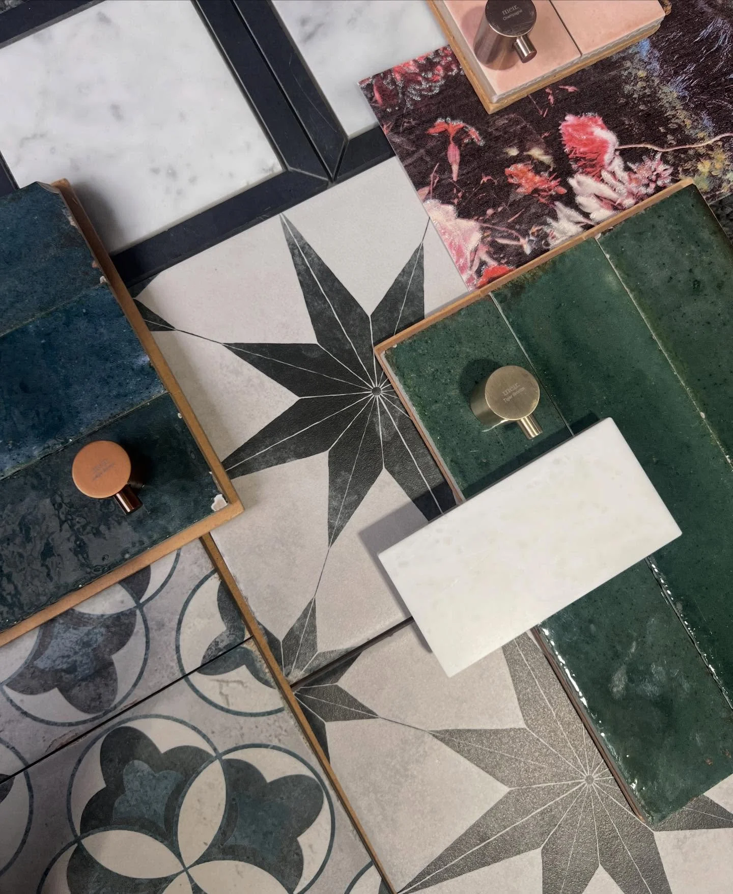 All the pretty stuff onsite next week. In collaboration with @dandvhomes