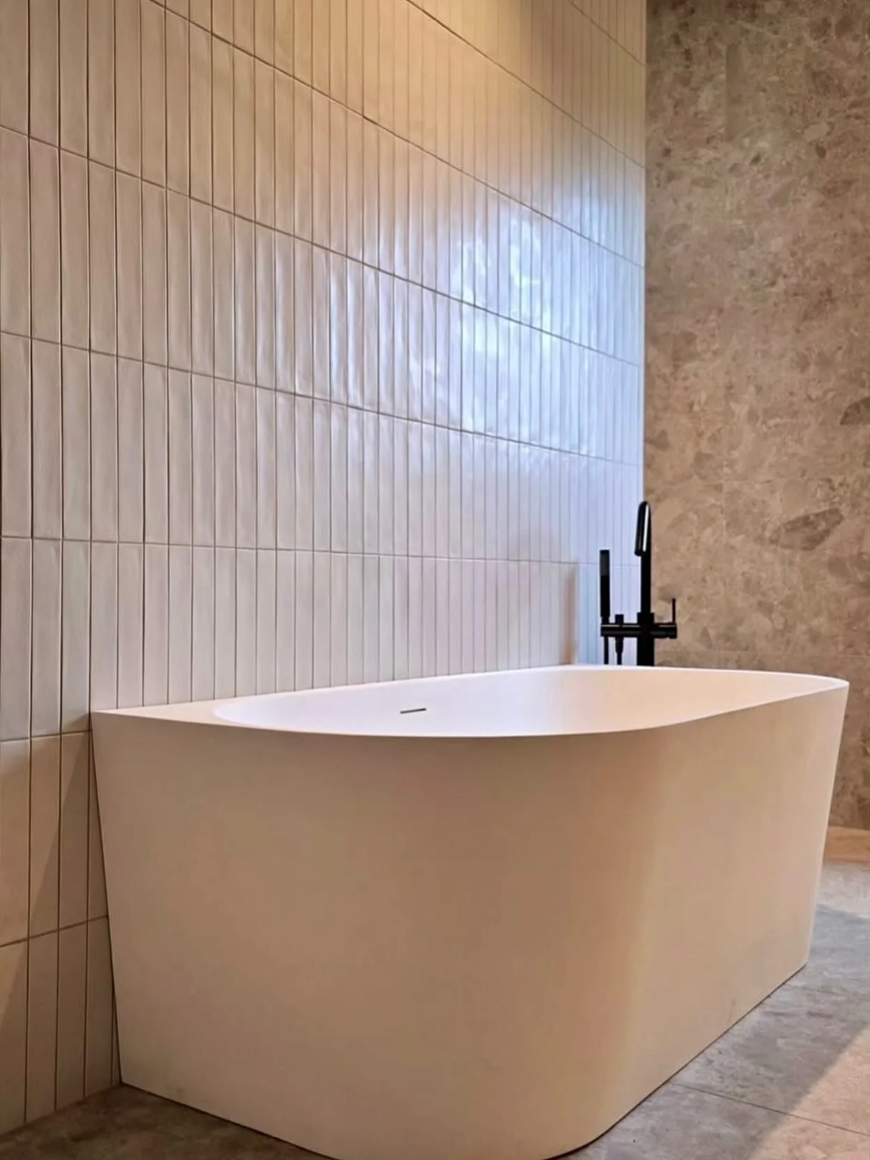 Lower Plenty project, main bathroom. Two down, two to go! @wdconstructions_