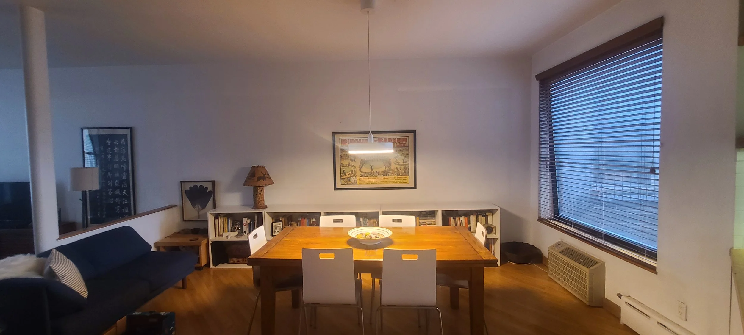 Dining room before paint job