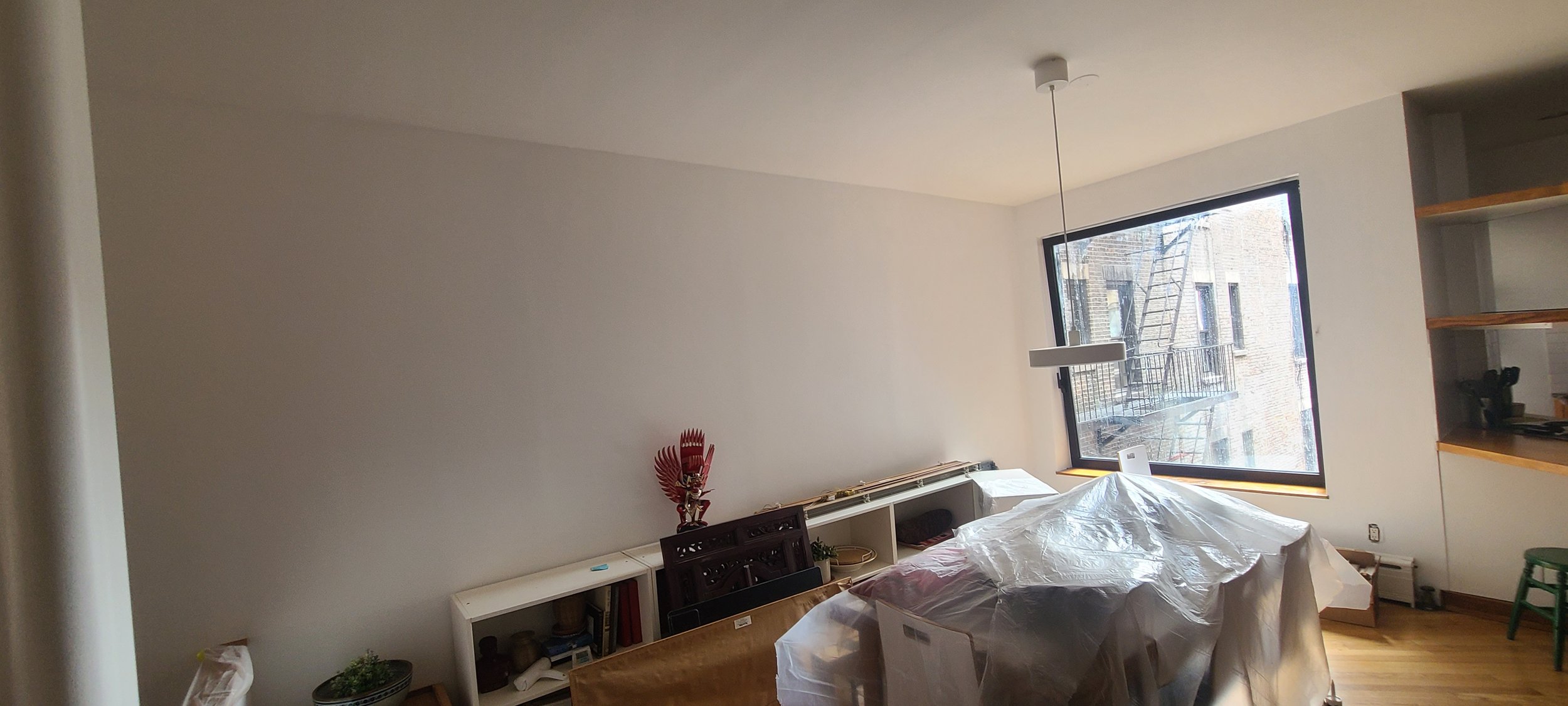 Dining room after paint job