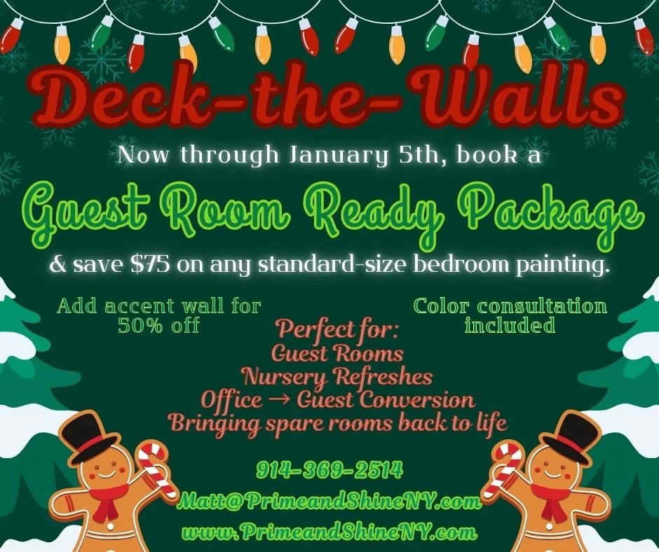 Holiday Discount Painting Flyer