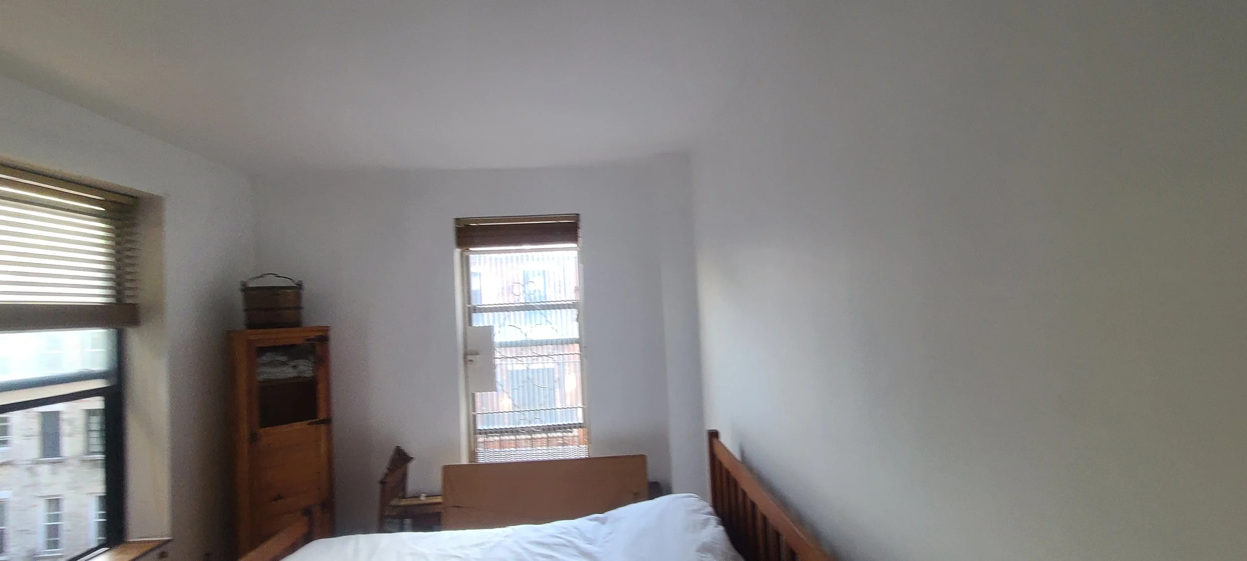 White room with fresh paint job