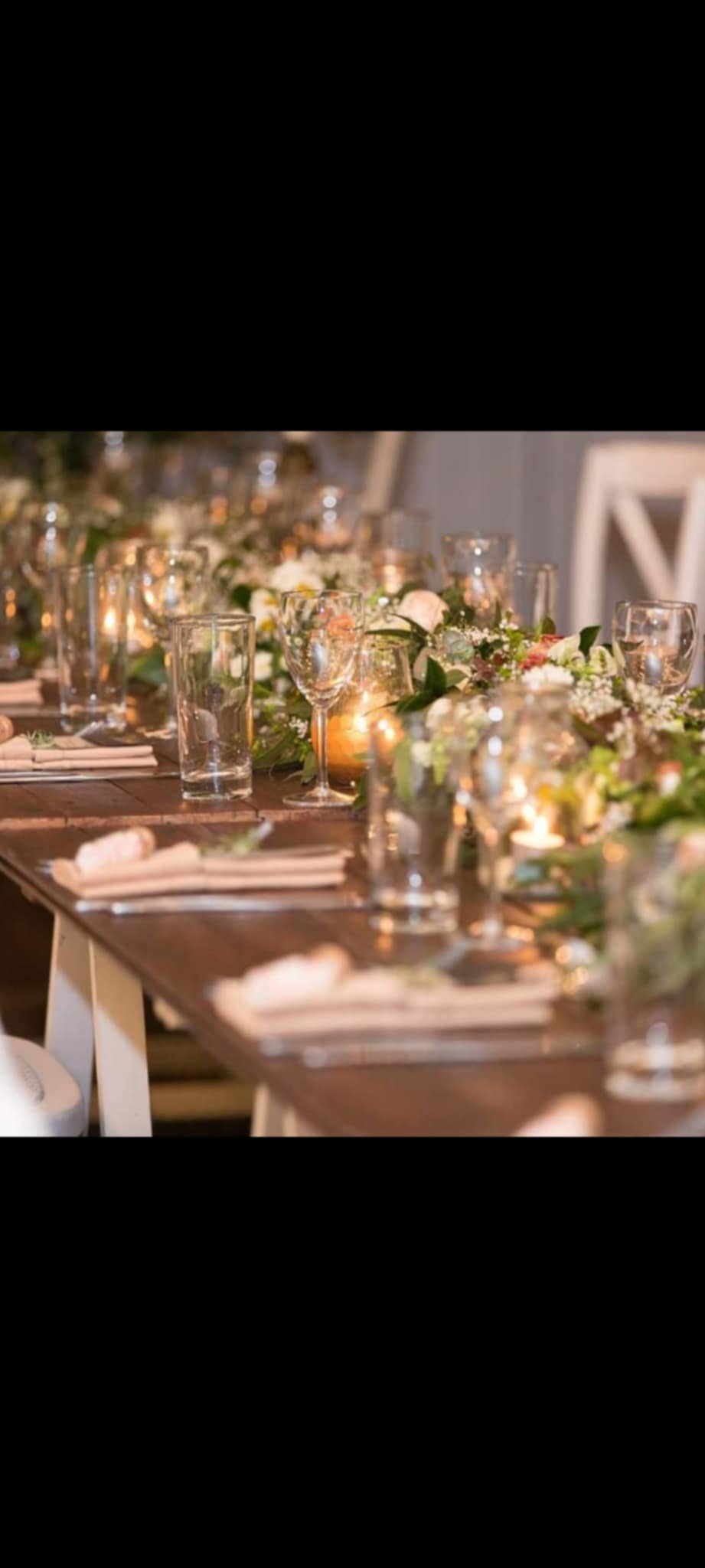 Table Centre Flower Arrangement - Weddings