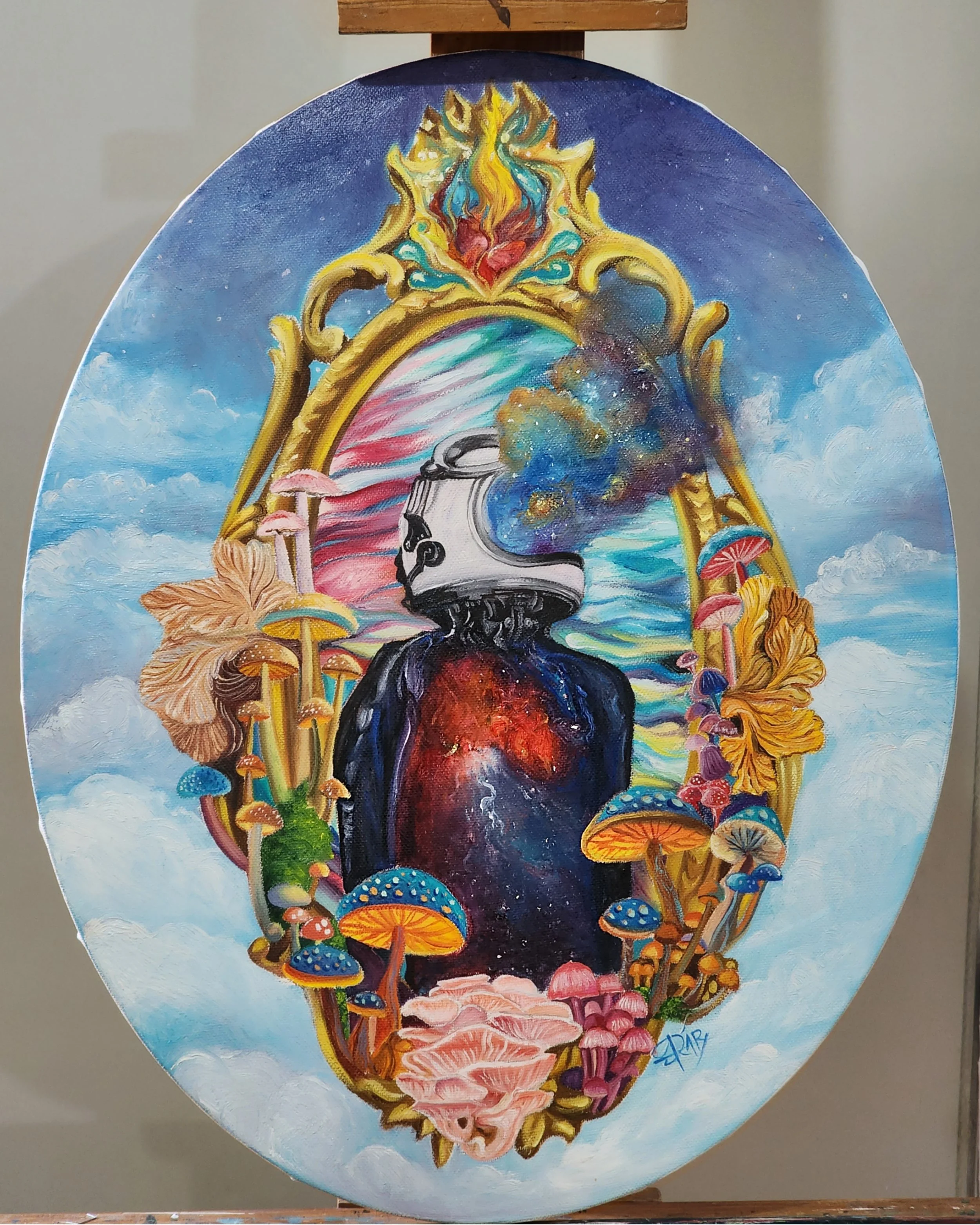 “Transmutación Cósmica”
Óleo sobre lienzo
50x40
Disponible