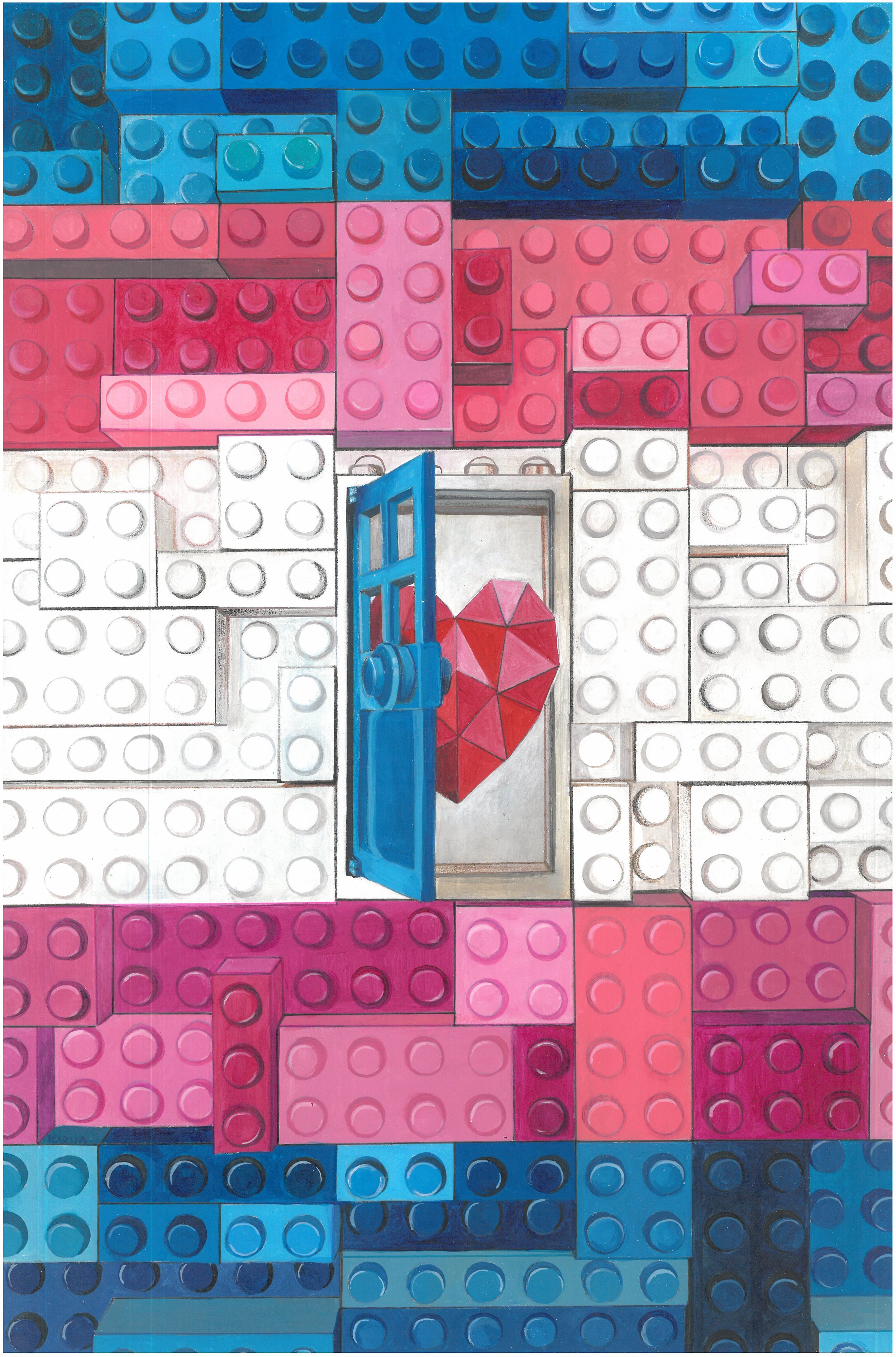 “Construyendome, Construyéndonos”
Acrílico sobre ilustración
41.5x55
VENDIDO