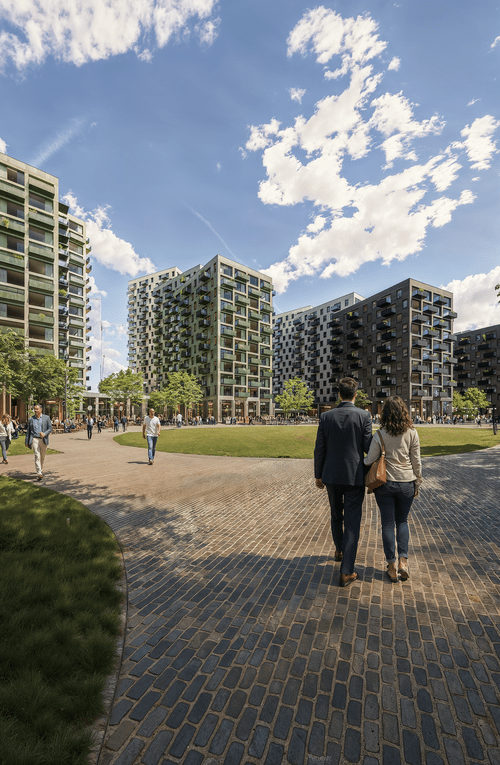 Coffey Architects | Wembley Park — 600-Home Build-to-Rent Housing ...