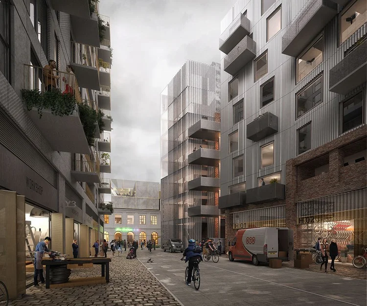 Coffey Architects | Faraday Works — Retrofit and New-Build Housing ...