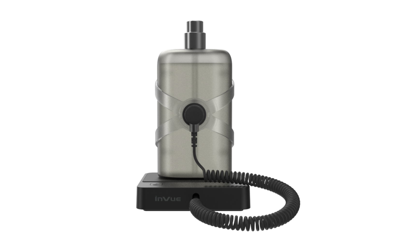  Zips Podium -teline tuoksutesterien suojaamiseen esillepanoissa.