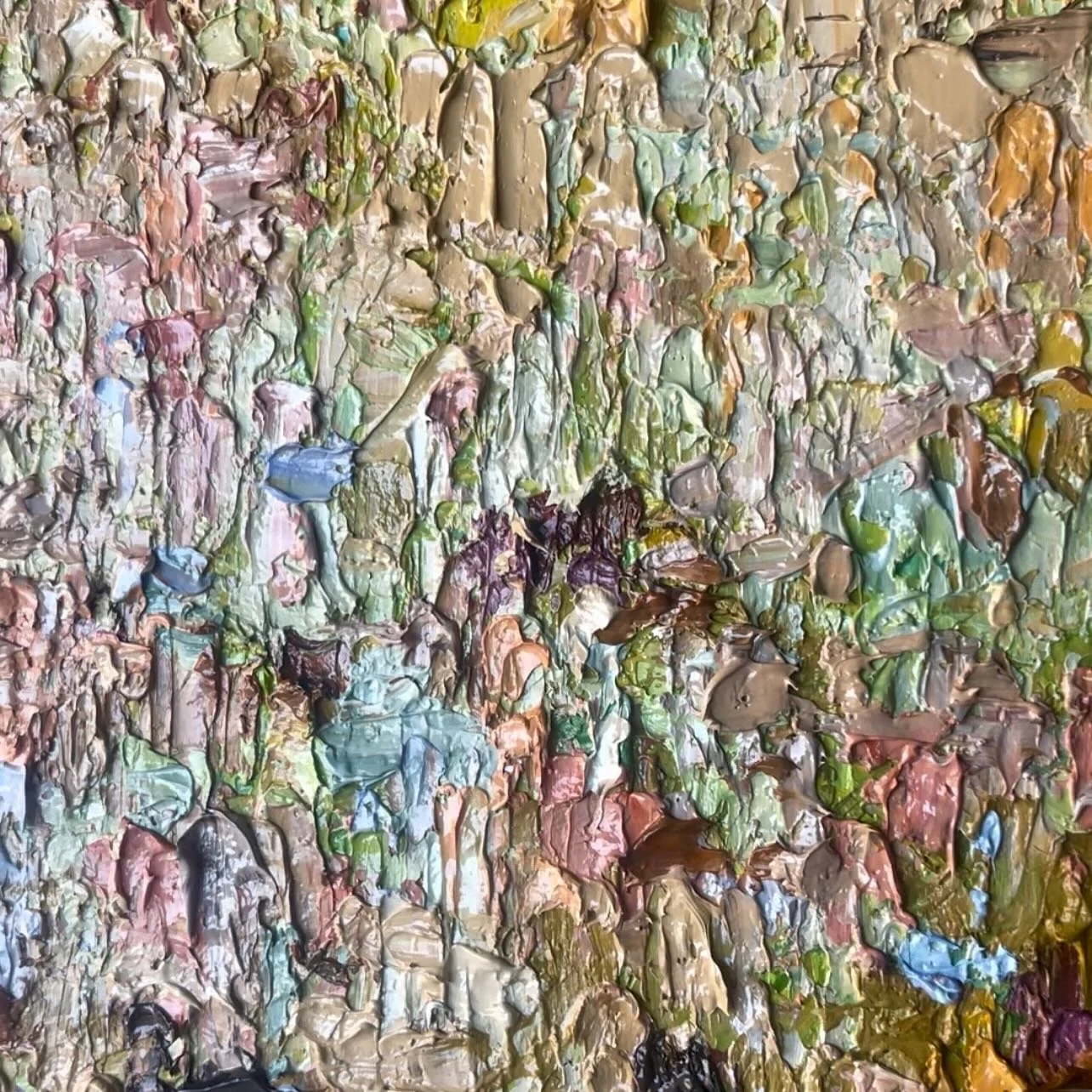 Snippets of 1.2m x 1m oil painting currently on easel &hellip; where do you go to rest your soul? #nessipenman🇿🇦🇳🇿🌏 #africaart #capetownart 🤍