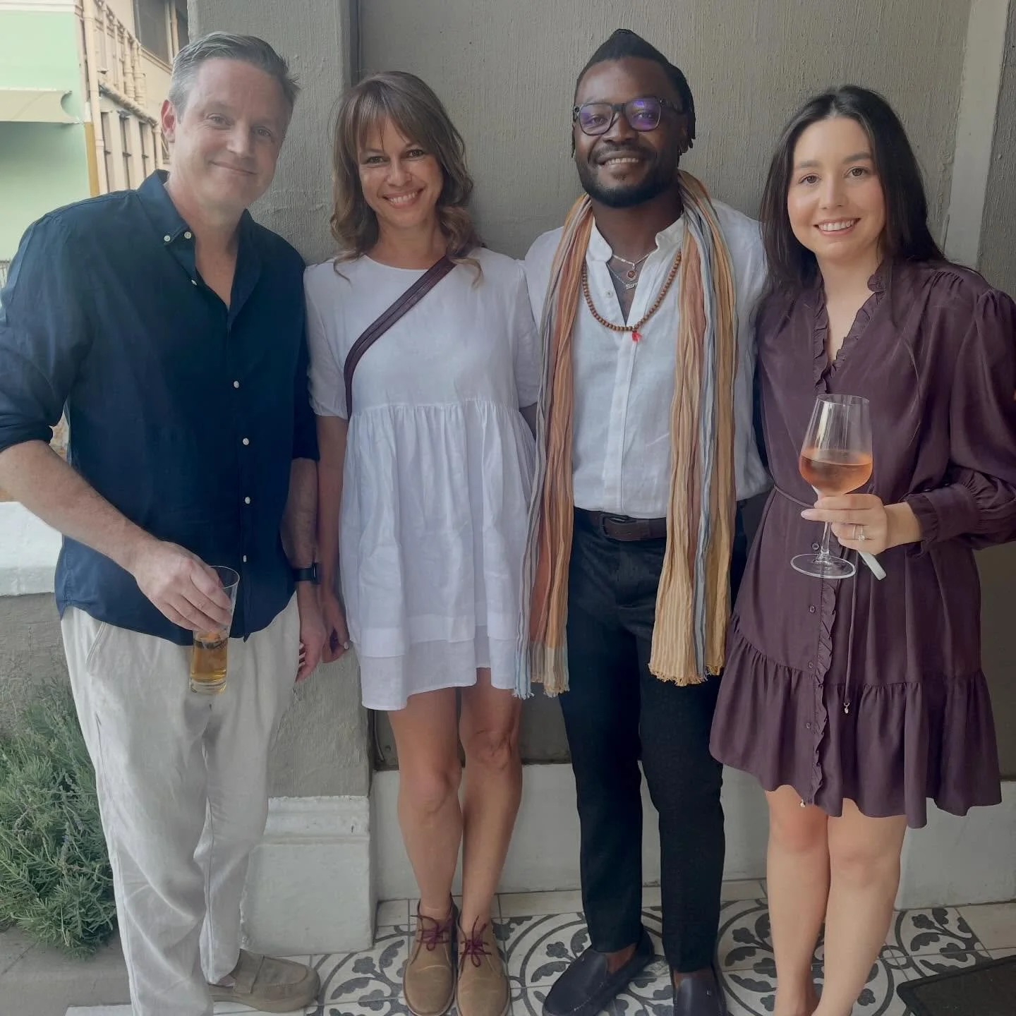 What an absolutely cherished and beautiful evening last night.  Spent within the walls of @christophermoller_gallery.  So much more than an art gallery&hellip;. It&rsquo;s a sanctuary!  More photos and storytelling to follow, wished to share this fir