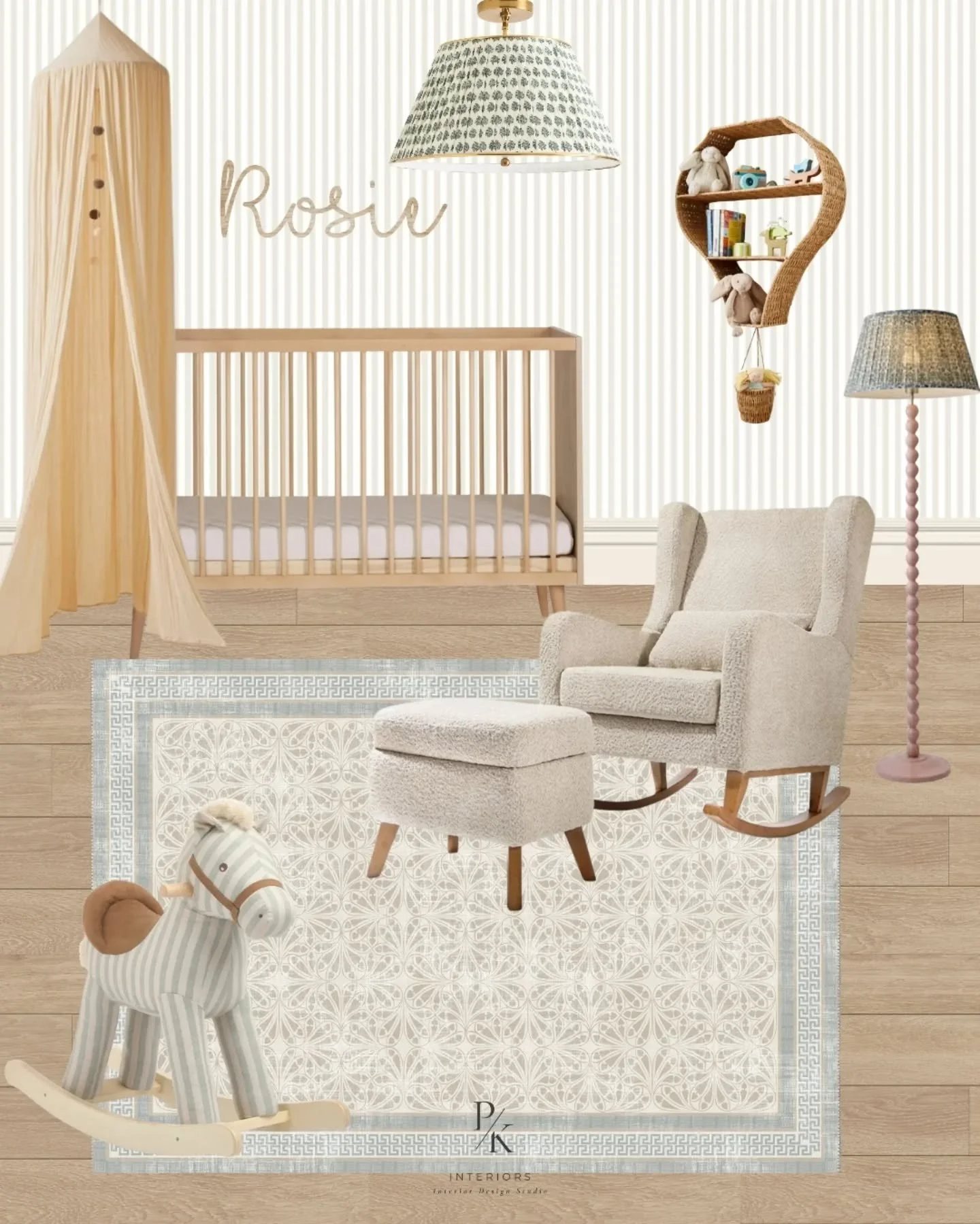 There&rsquo;s something so special about designing a nursery,  creating a space that feels gentle, safe and full of wonder. 
Every detail matters, from the calming colours to the soft textures and playful touches that make it feel truly personal.
It&