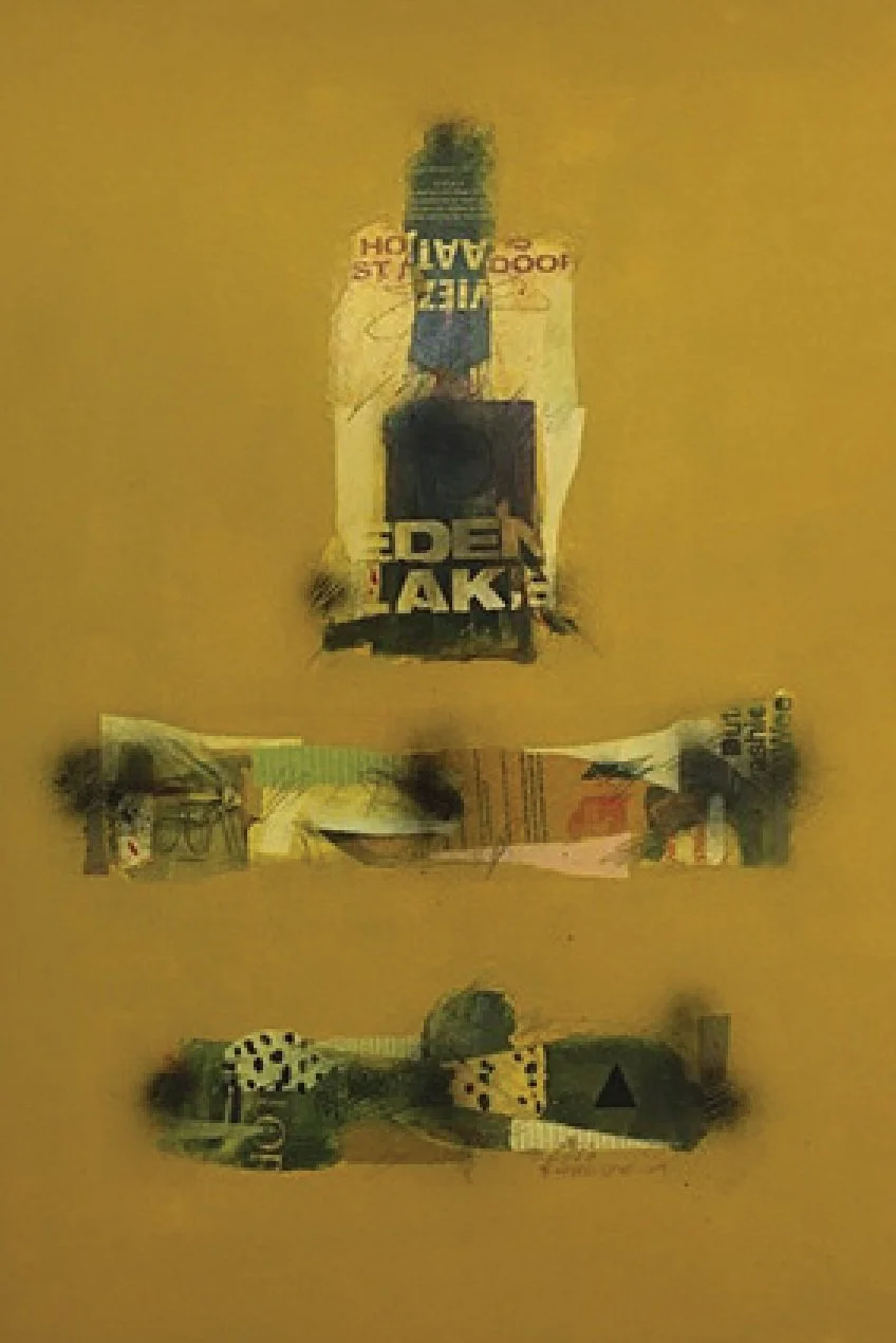 Untitled 
Mixed media on canvas  
85 x 60 cm  
2009 
$2,500