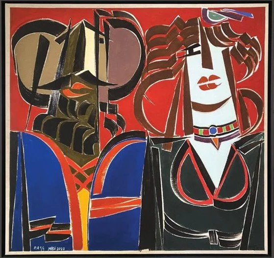 Untitled   
Giclee print on canvas P.A:1/1 
105 x 110 cm  
2022 
Price Upon Request