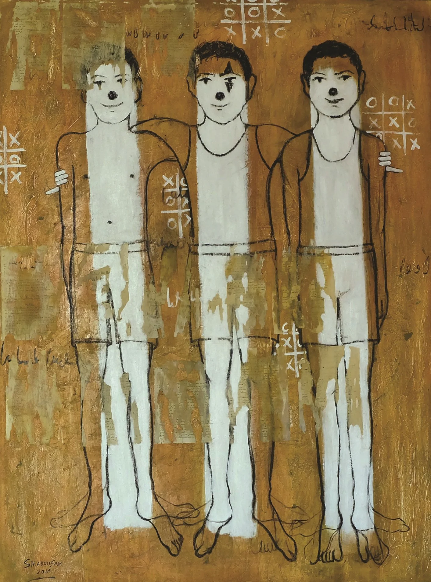 Untitled  
Mixed media on canvas  
150 x 112 cm  
2016  
Price Upon Request