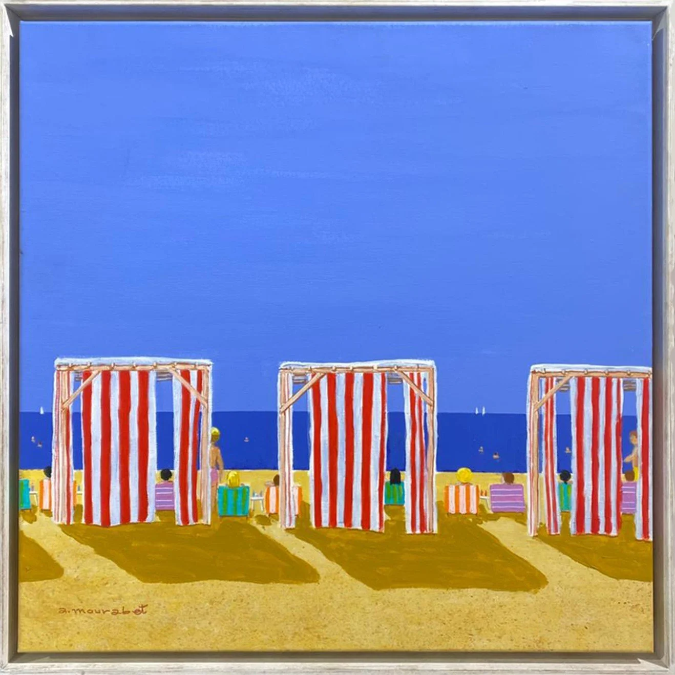 Untitled 
Acrylic on canvas  
60 x 60 cm  
2025  
$ 1350