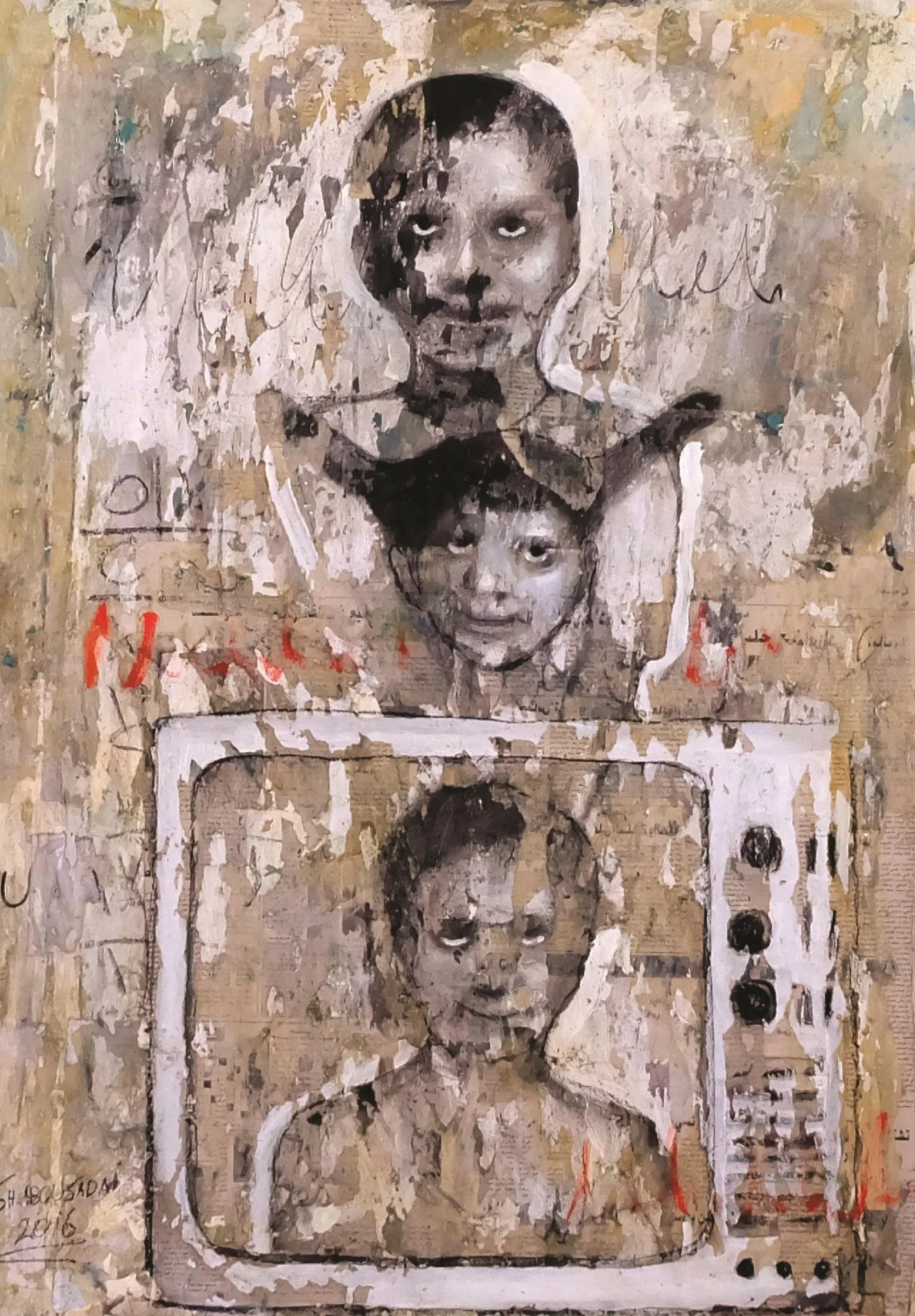 Untitled  
Mixed media on canvas  
100 x 70 cm  
2016  
Price Upon Request