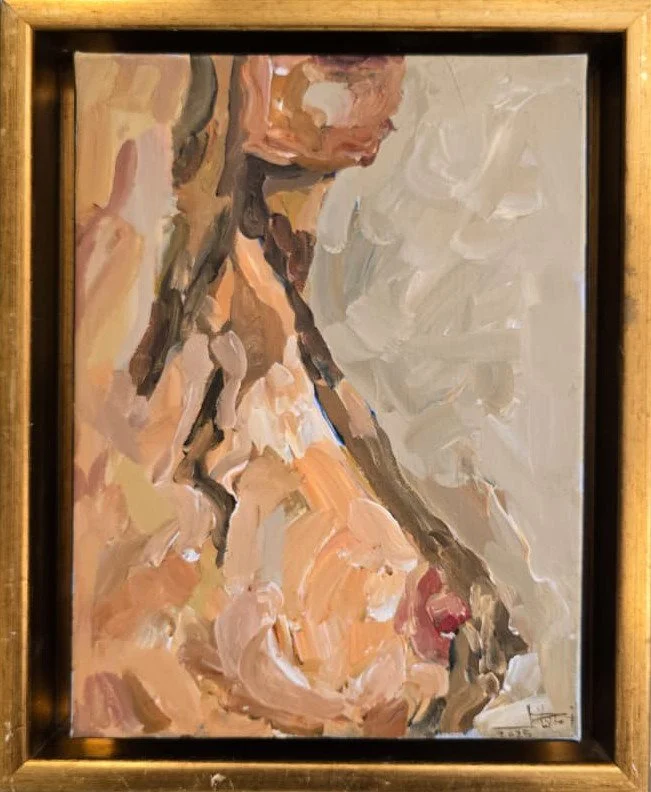 Untitled 
Acrylic on canvas  
30 x 20 cm 
2026  
$350