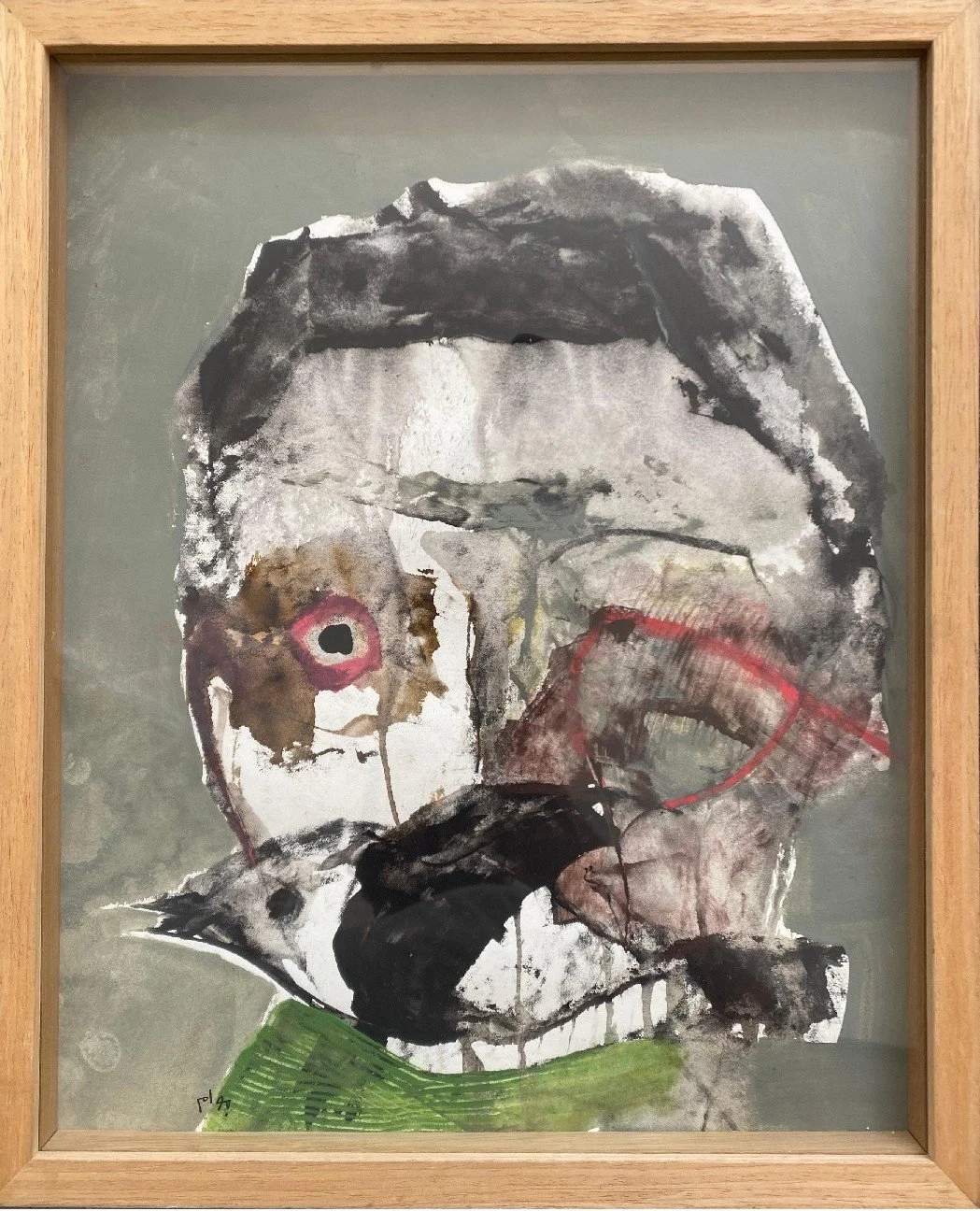 Untitled  
Acrylic on paper 
42 x 30 cm  
Price Upon Request