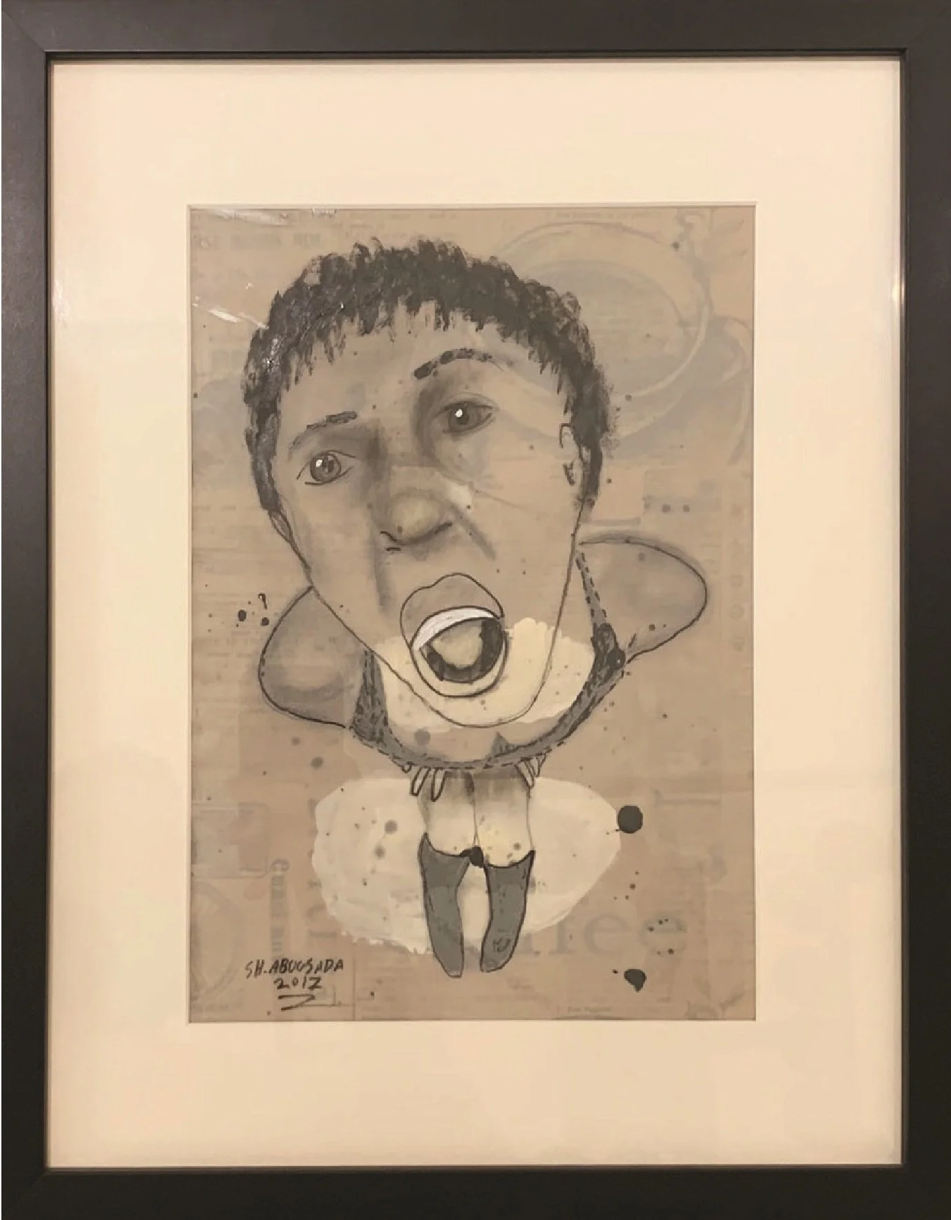 Untitled  
Mixed media on canvas  
28 x 20 cm  
Price Upon Request