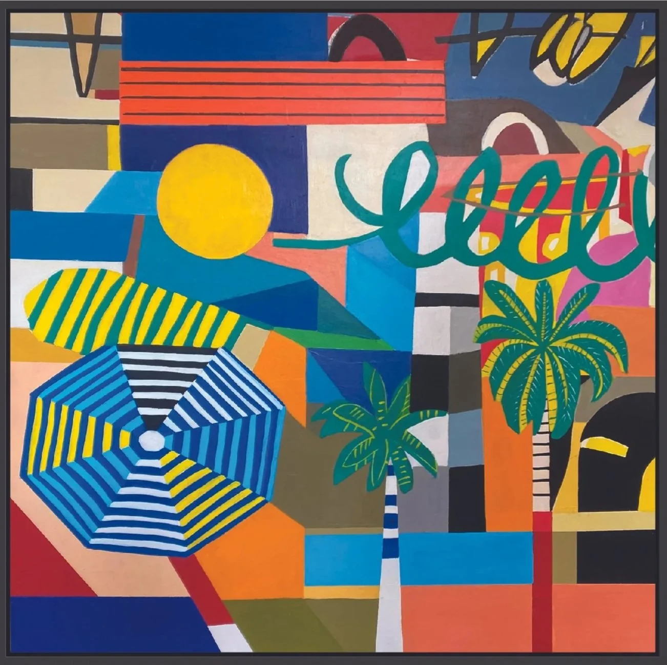 Let It Bloom  
Acrylic on canvas  
120 x 120 cm  
2025  
Price Upon Request