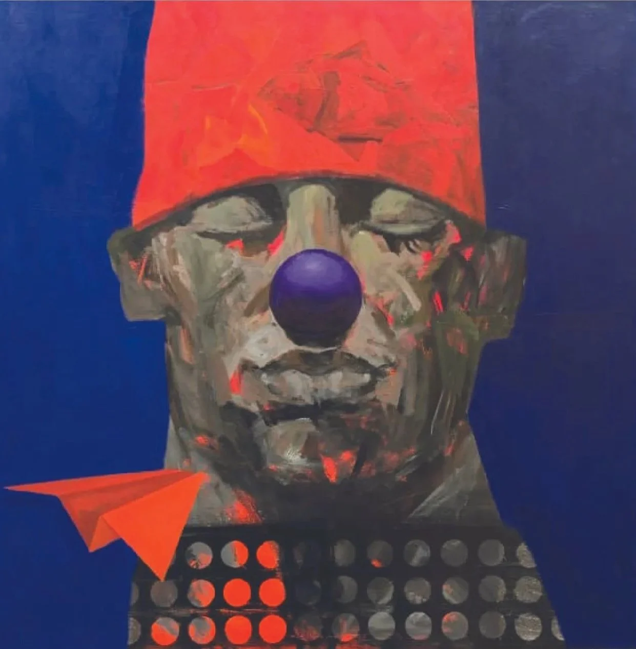 Half Asleep  
Acrylic on canvas  
120 x 120 cm 
2026  
Price Upon Request    