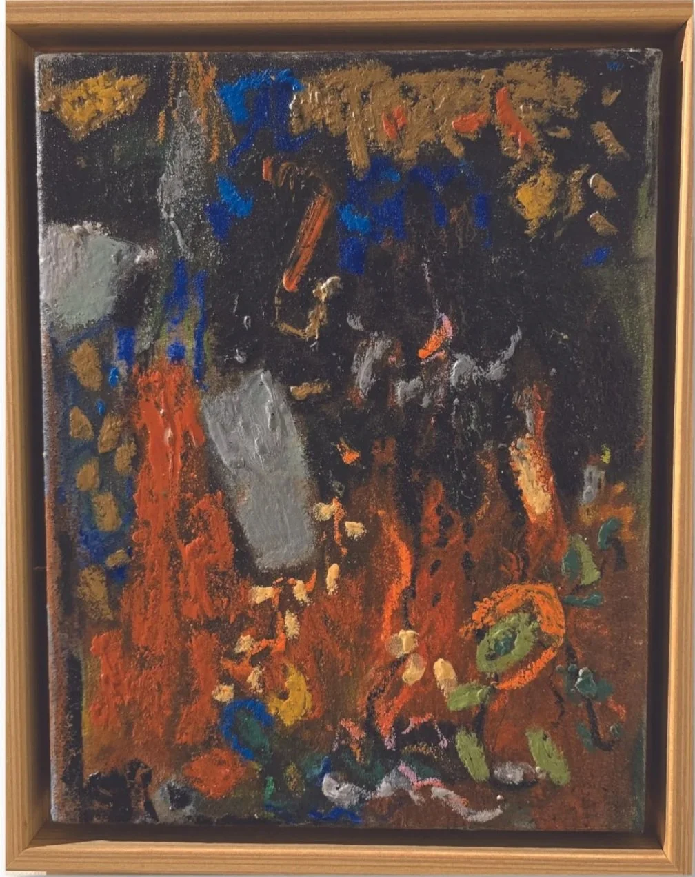 When The Earth Dreams  
Oil on canvas  
32 x 25 cm  
2025  
Price Upon Request