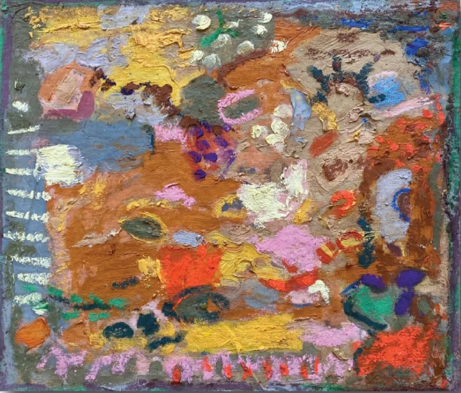 When The Earth Dreams  
Oil on canvas  
27 x 31 cm  
2025  
Price Upon Request