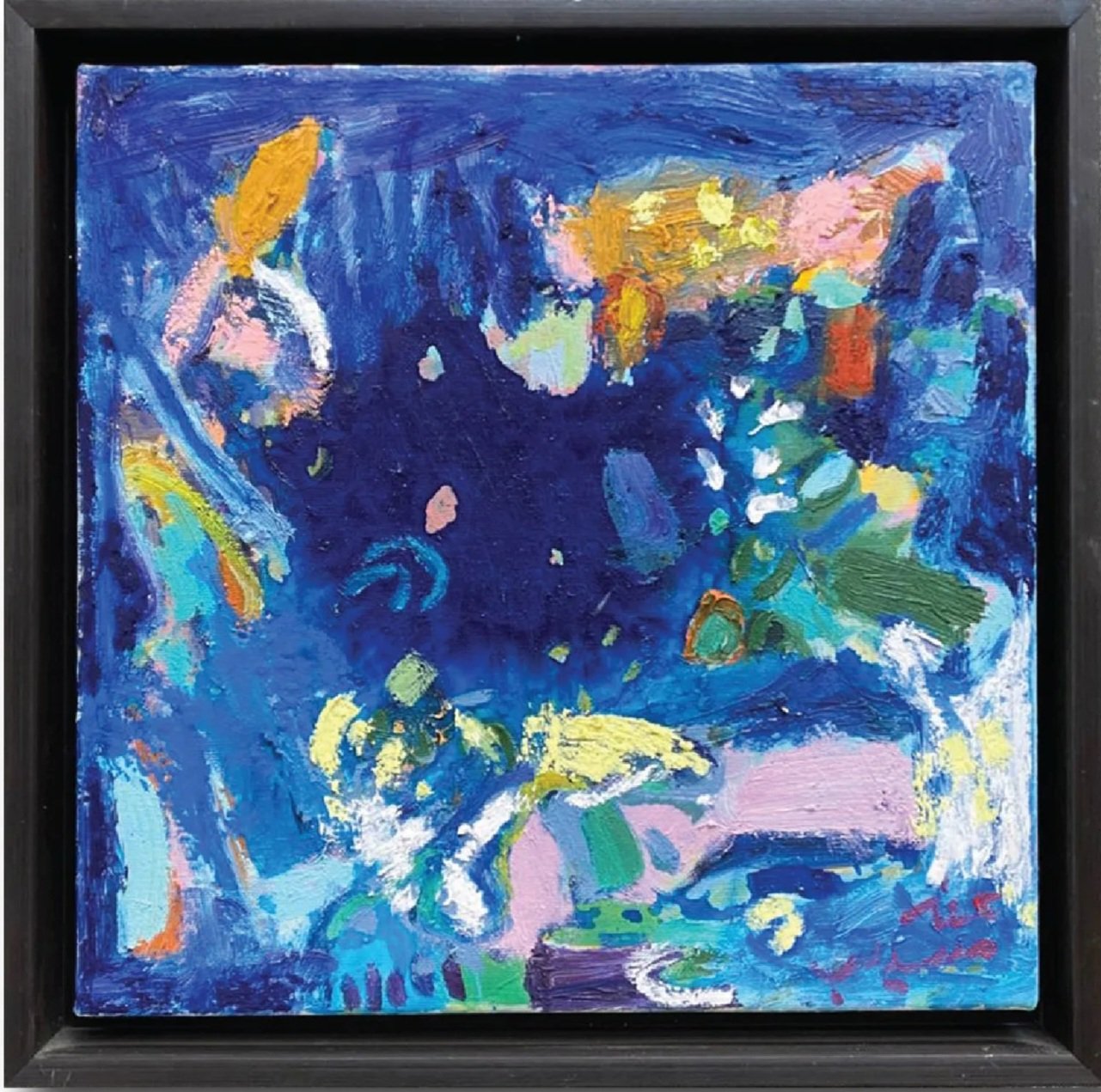 When The Earth Dreams  
Oil on canvas  
30 x 30 cm  
2025  
Price Upon Request