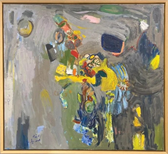 When The Earth Dreams  
Oil on canvas  
100 x 110 cm  
2025  
Price Upon Request